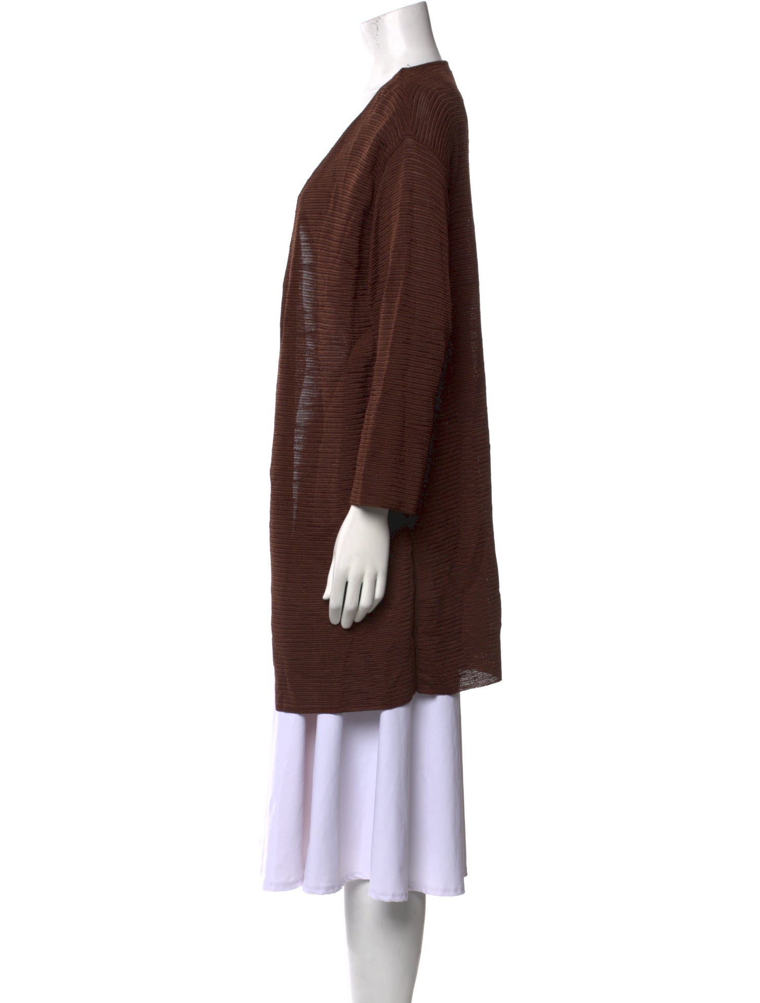 Escada Virgin Wool Open Front Sweater