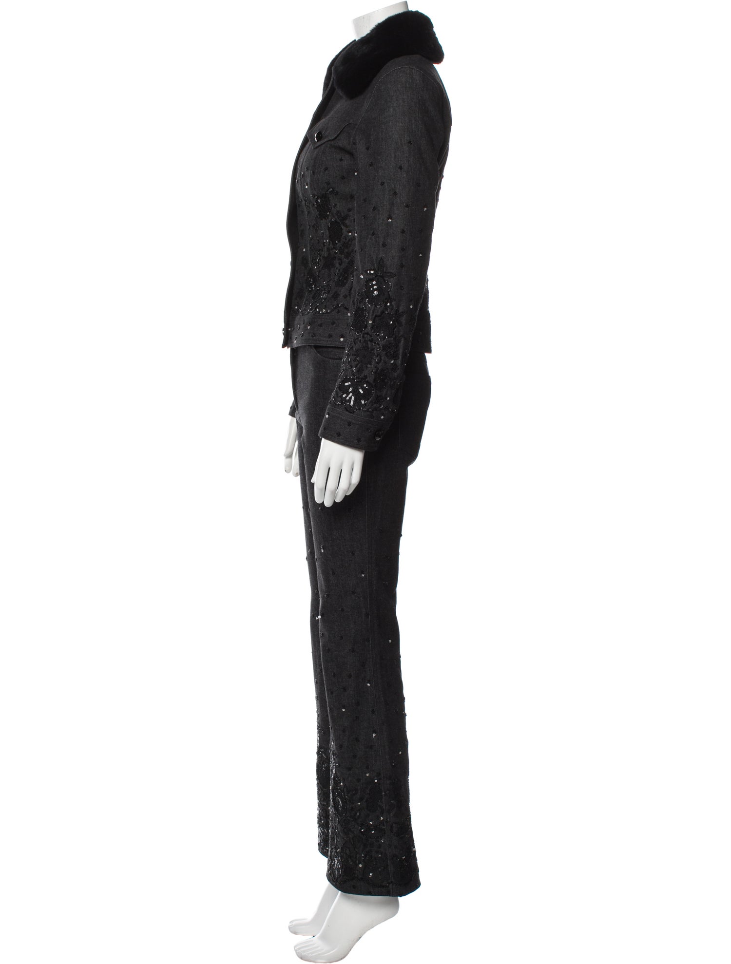 Escada Patterned Pantsuit