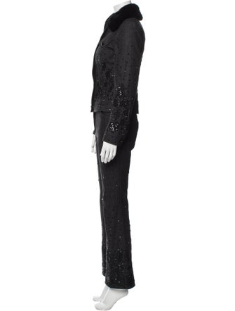 Escada Patterned Pantsuit