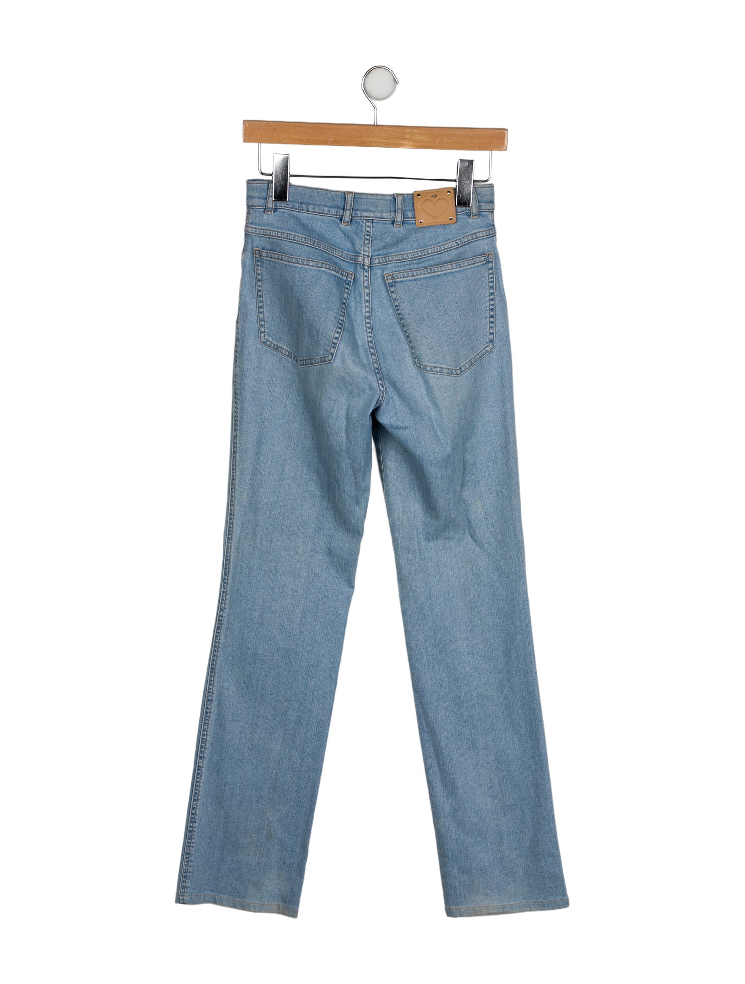 Escada Mid-Rise Straight Leg Jeans