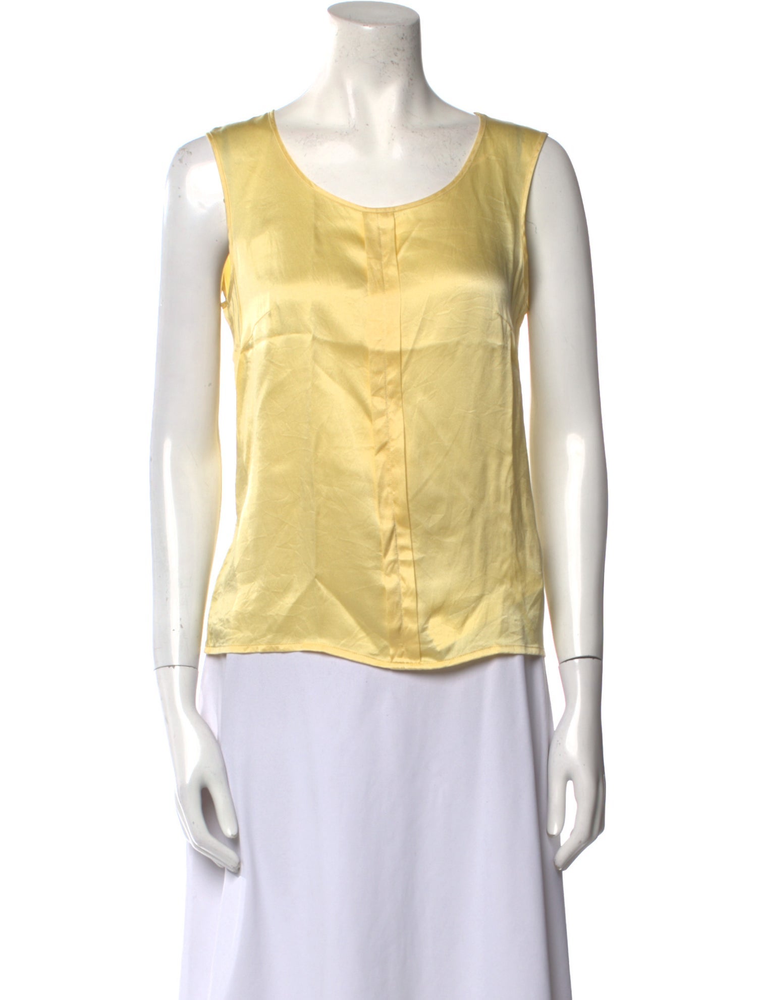 Escada Silk Scoop Neck Top