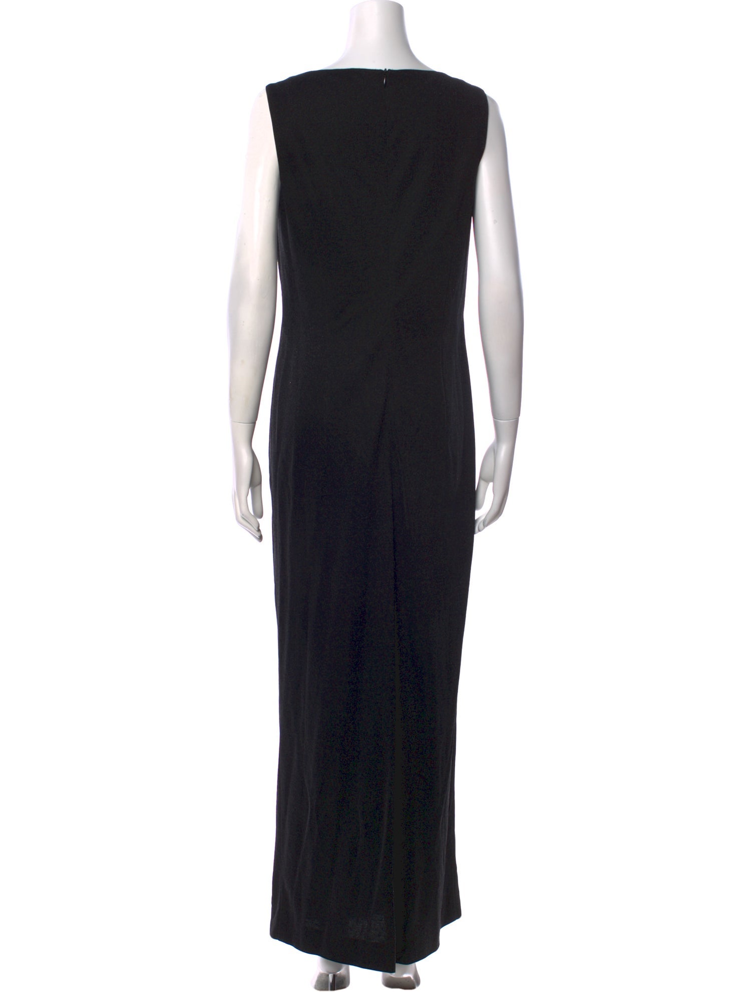 Escada V-Neck Long Dress