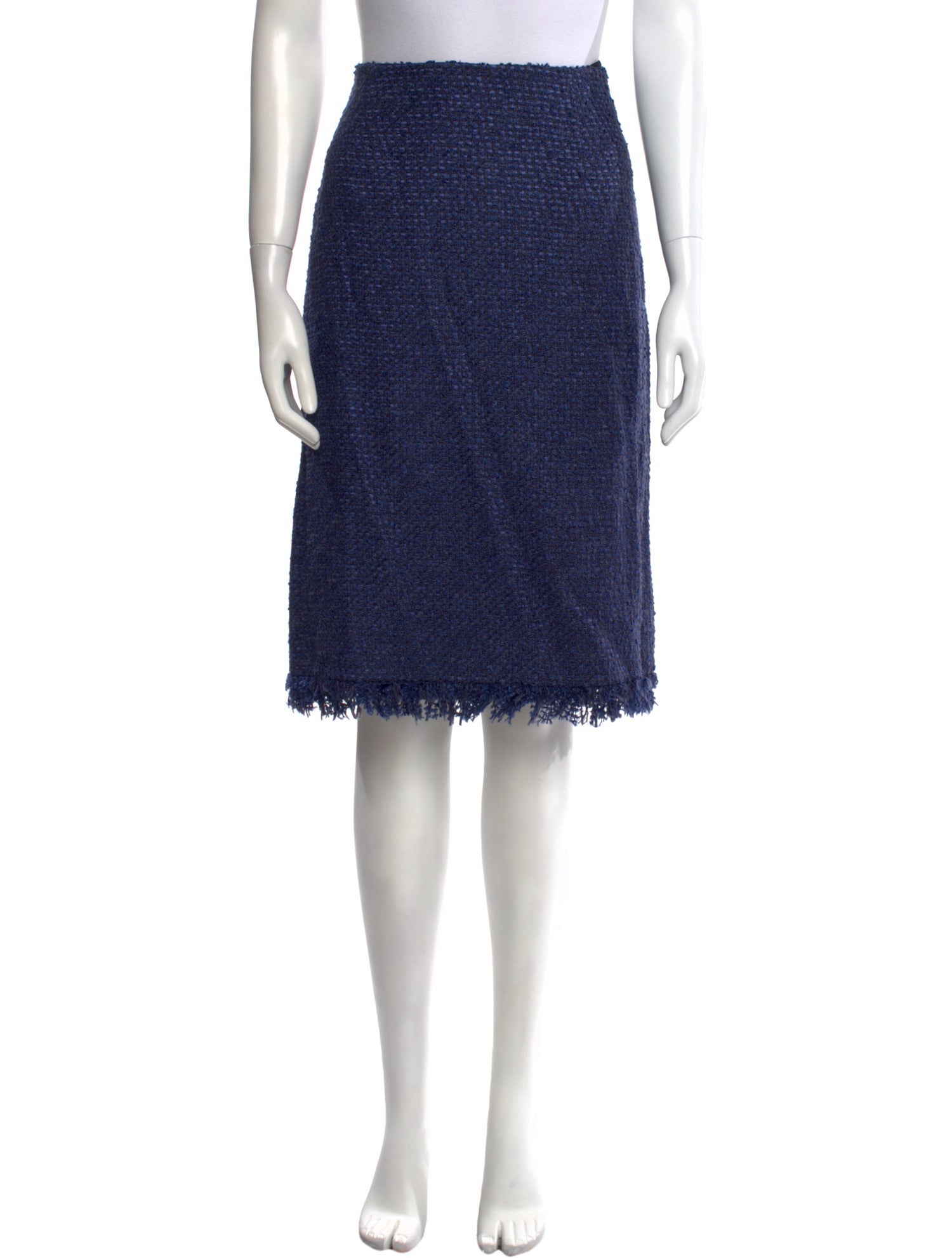 Escada Lace Pattern Knee-Length Skirt