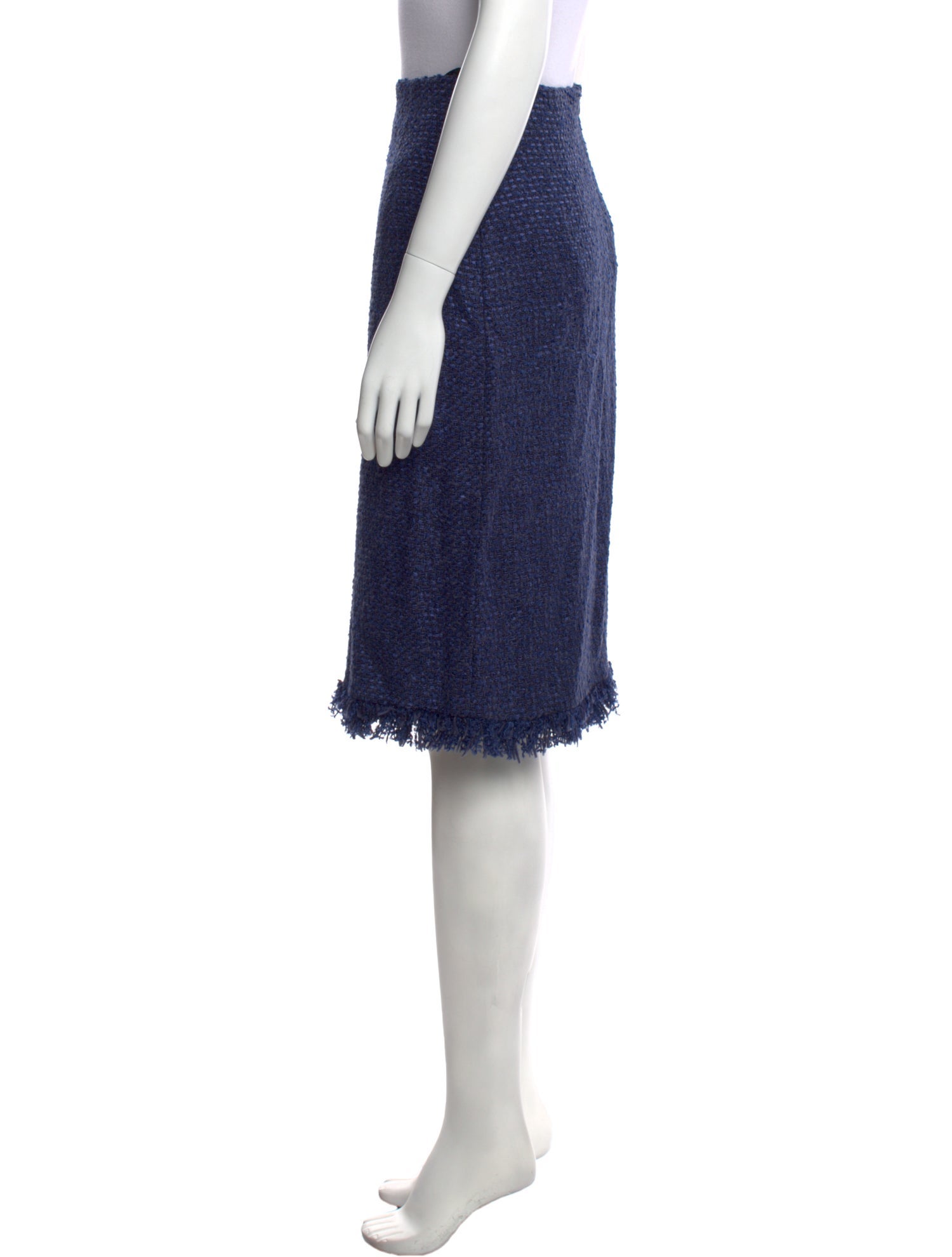 Escada Lace Pattern Knee-Length Skirt