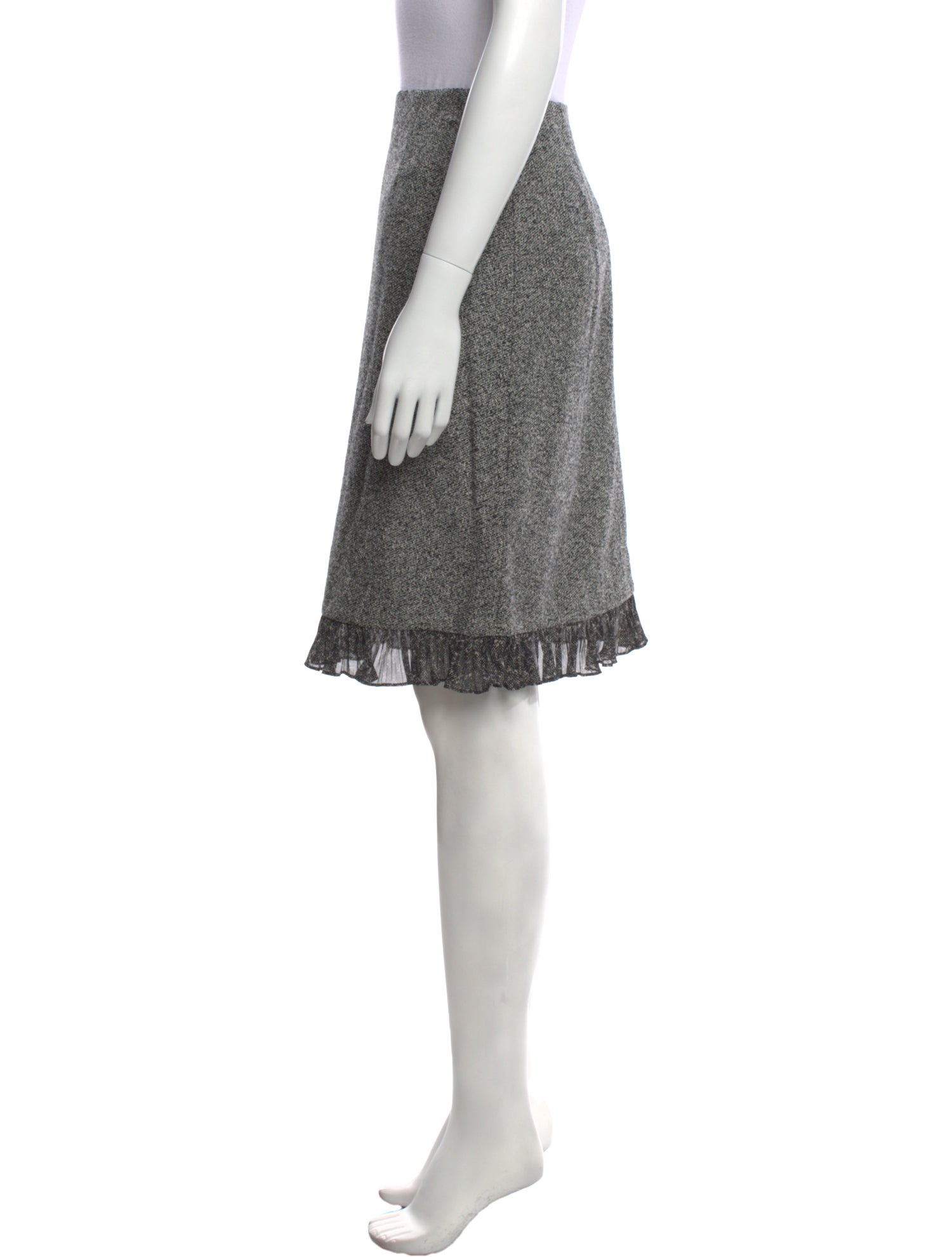 Escada Silk Knee-Length Skirt