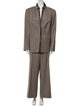 Escada Virgin Wool Pantsuit