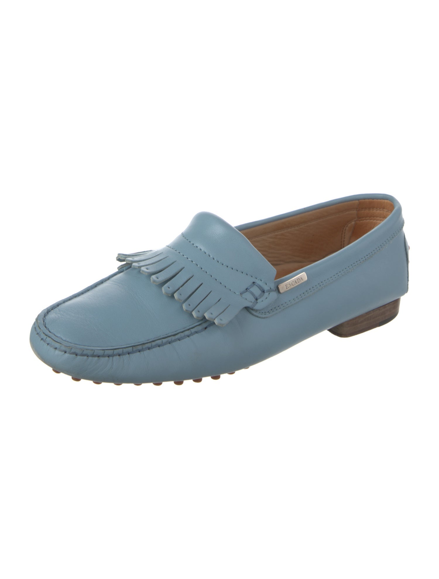 Escada Leather Loafers