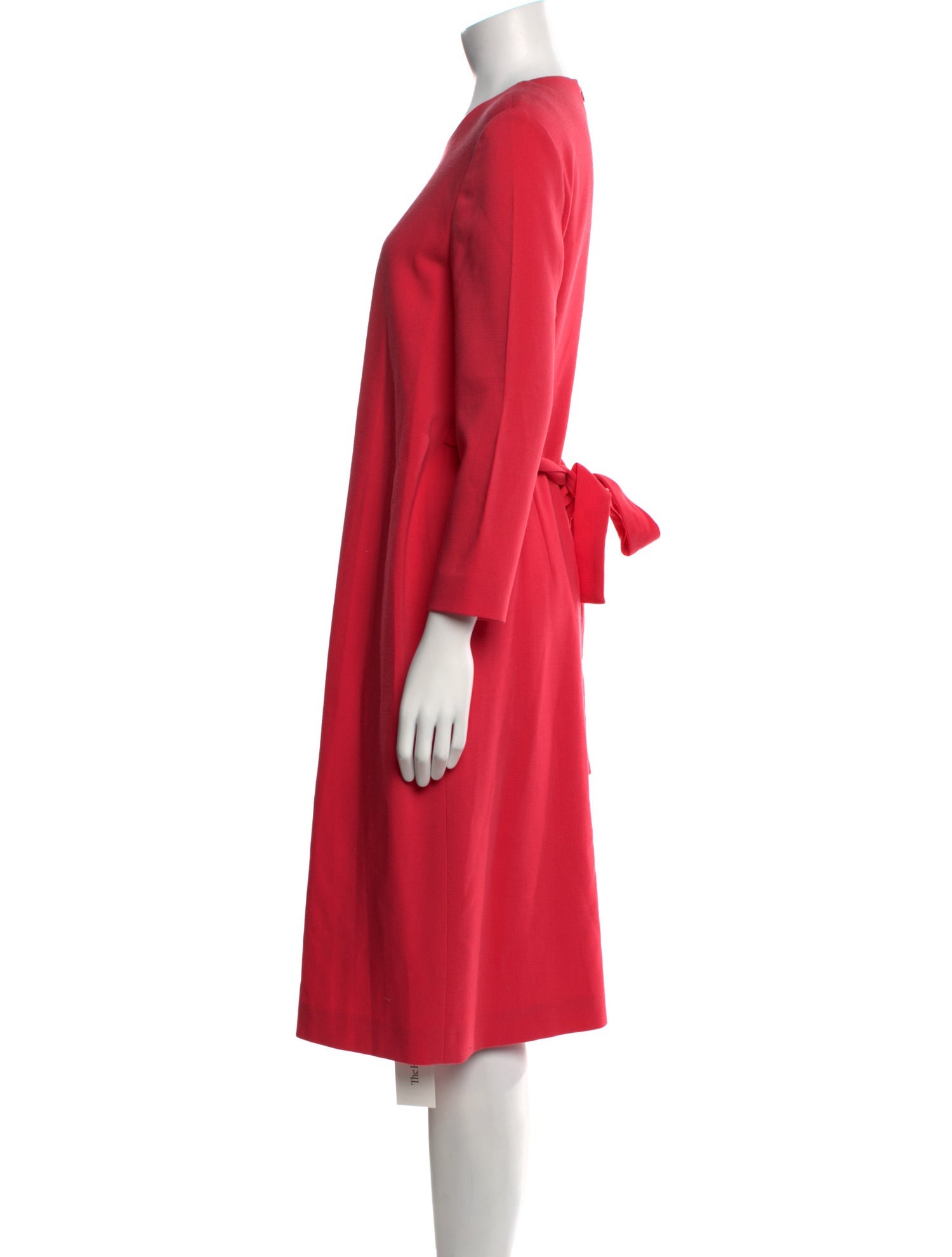 Escada Virgin Wool Midi Length Dress