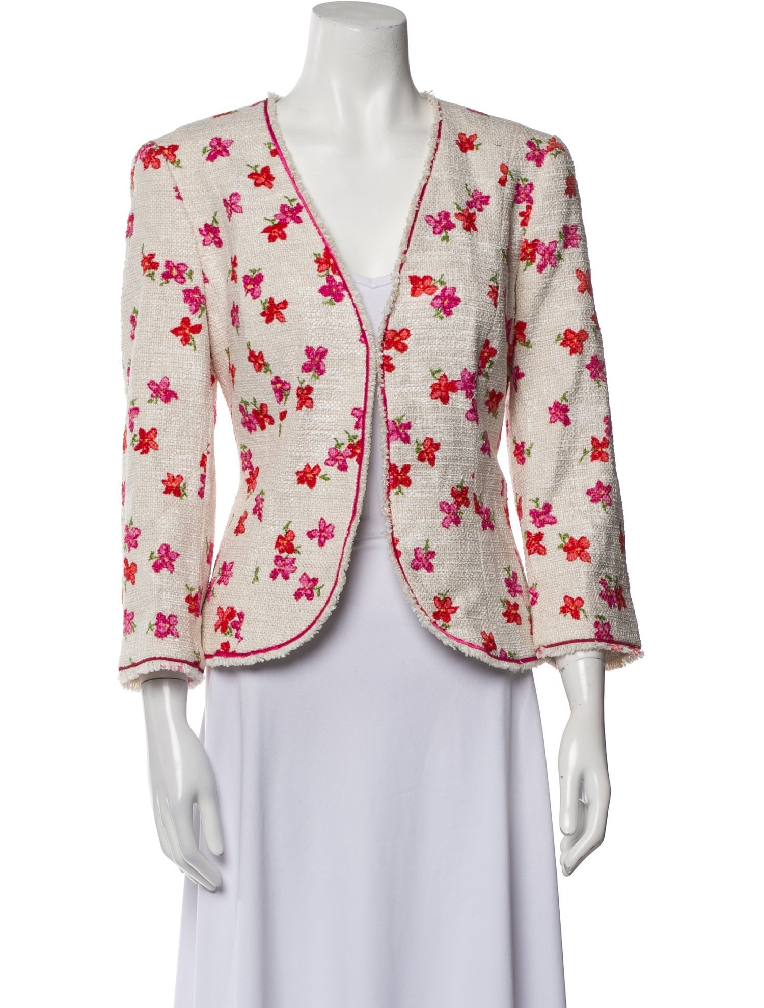 Escada Floral Print Jacket