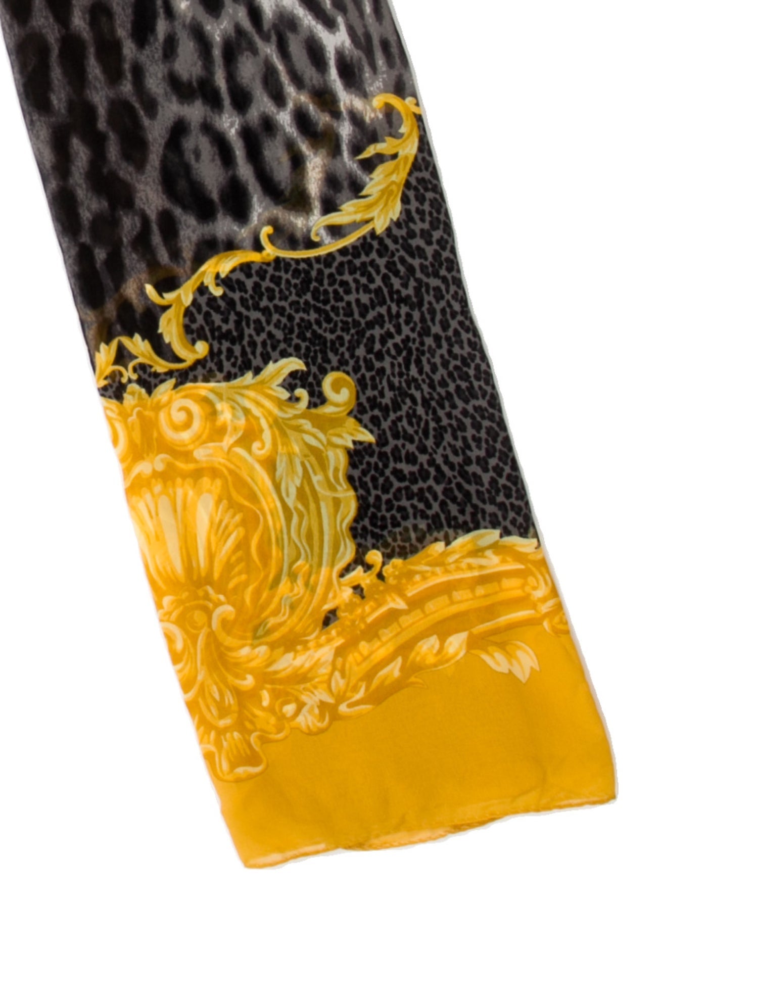 Escada Les Perroquets Silk Scarf