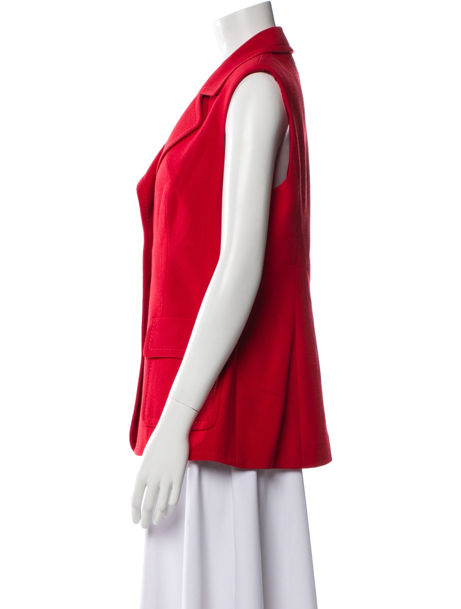 Escada Virgin Wool Vest
