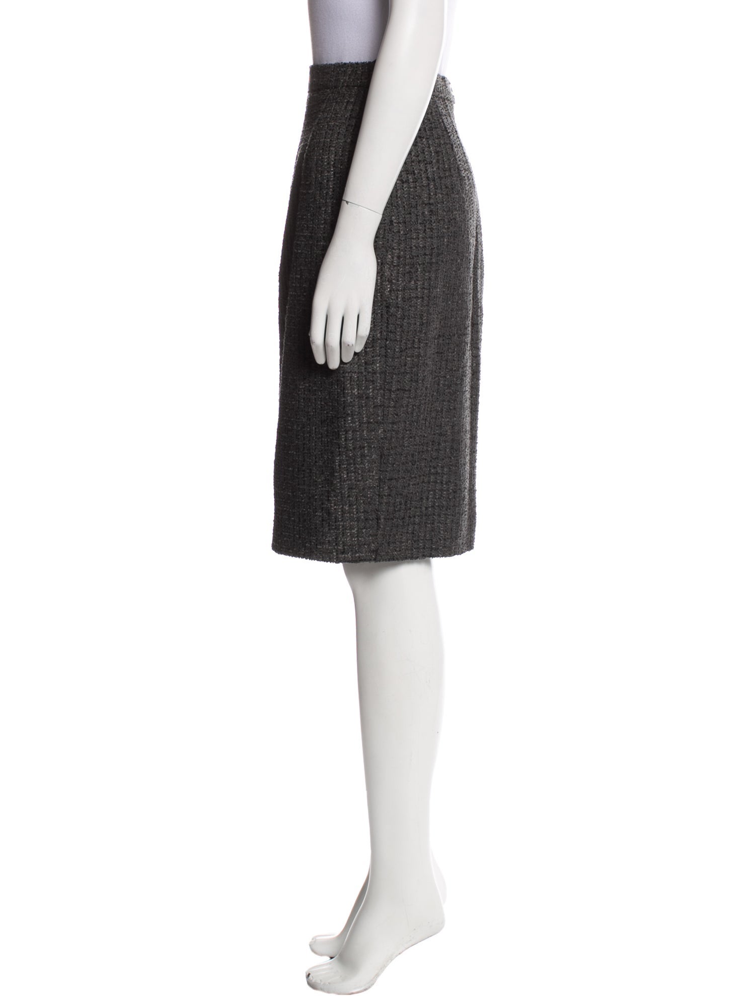 Escada Wool Knee-Length Skirt