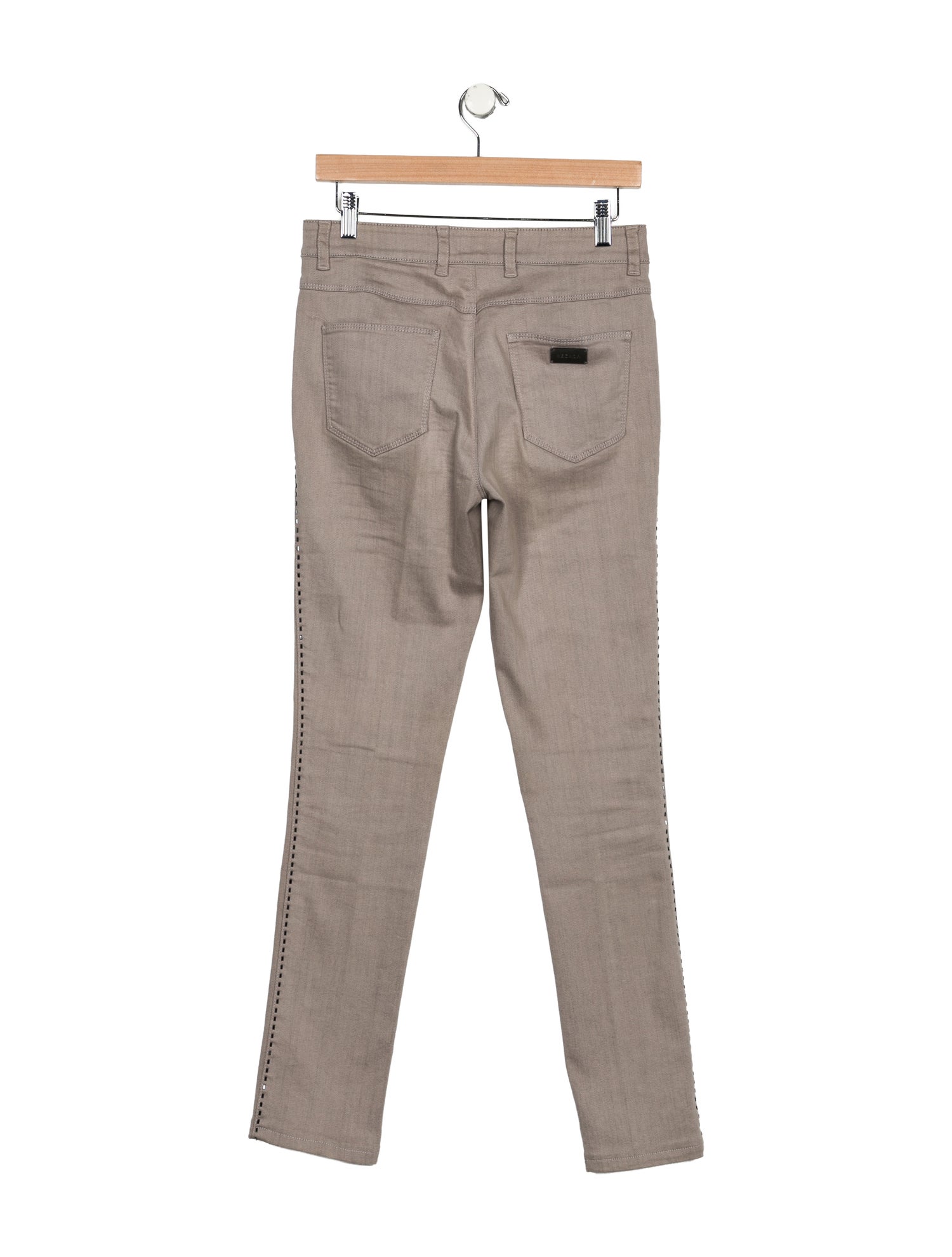 Escada Mid-Rise Straight Leg Jeans