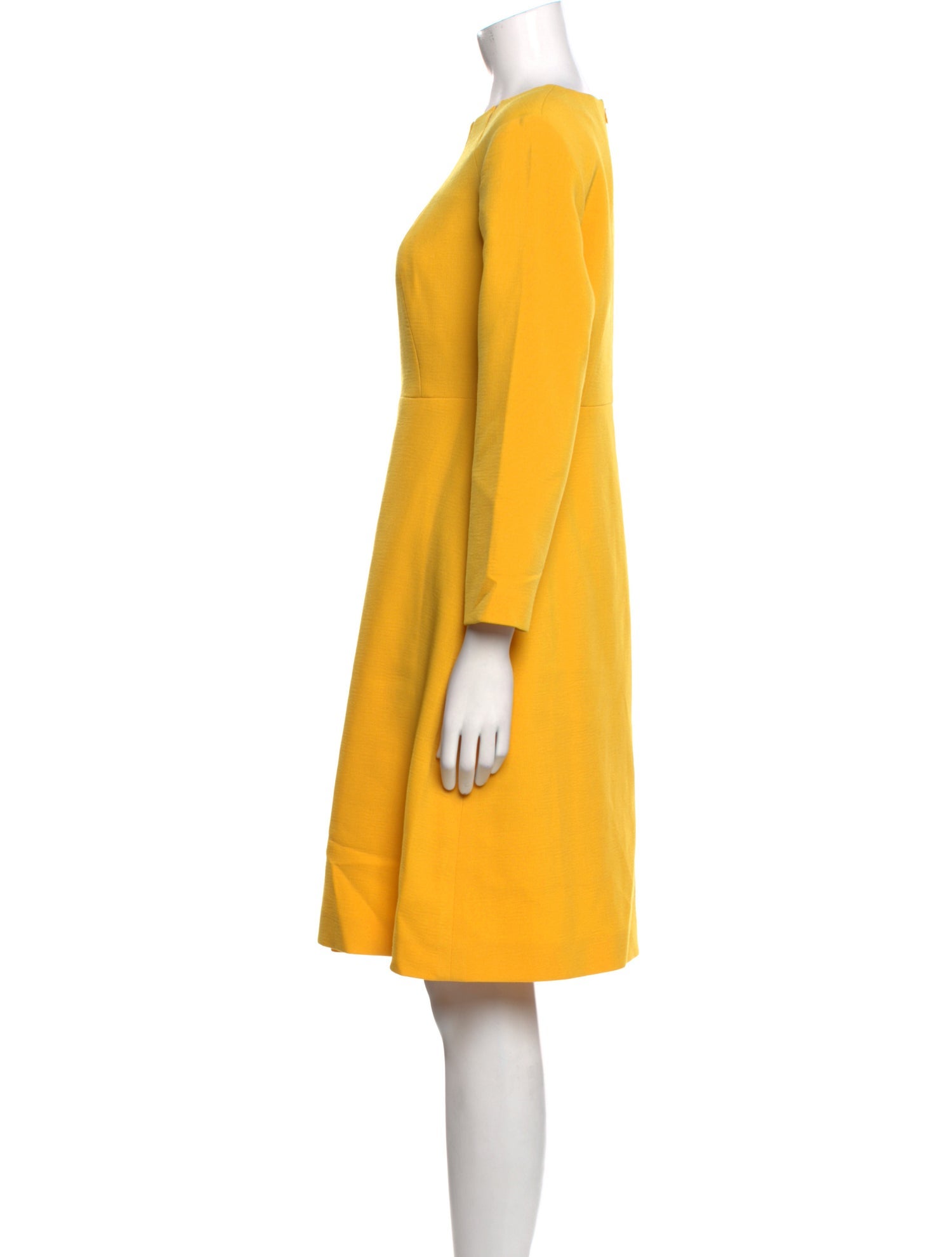 Escada Virgin Wool Knee-Length Dress