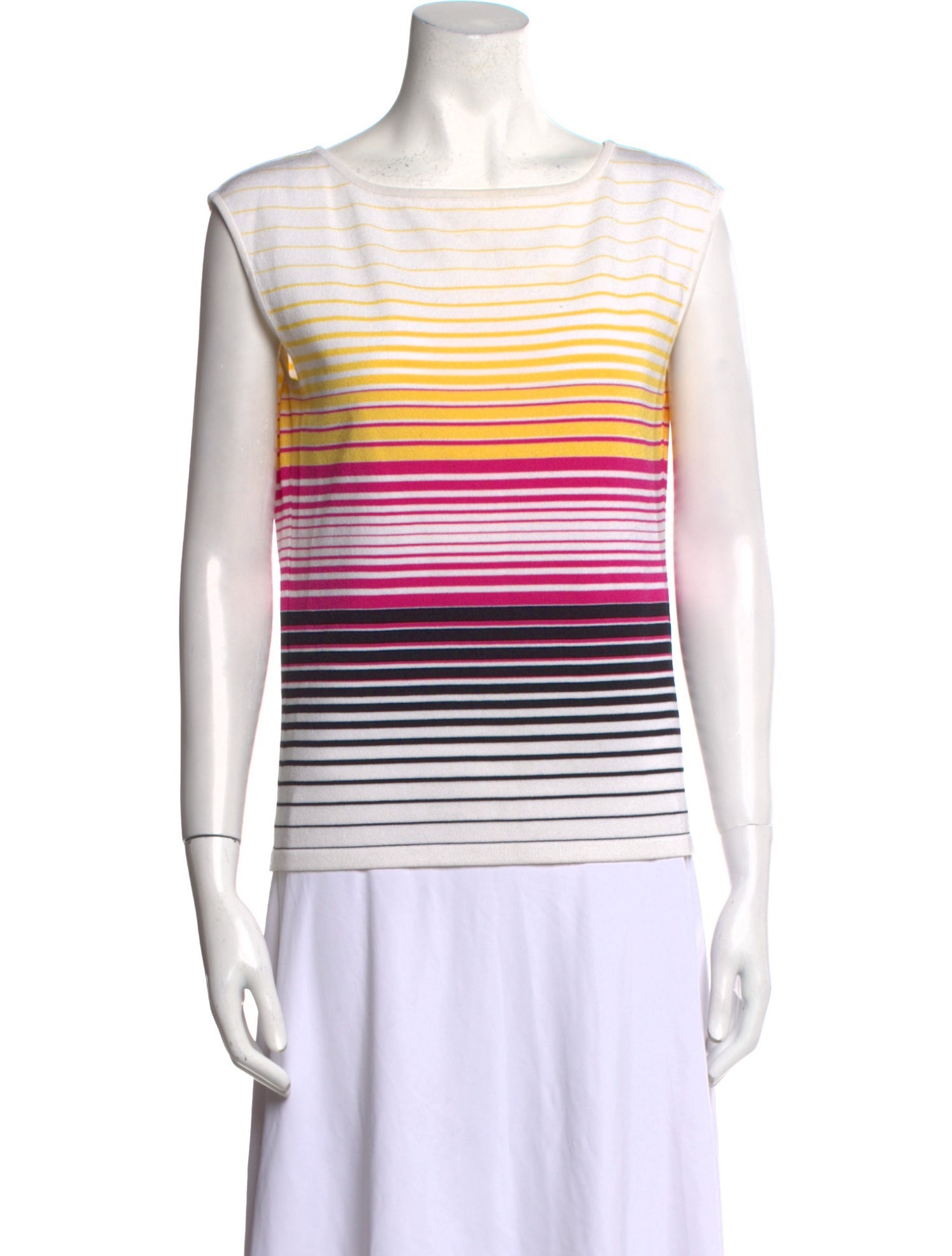 Escada Silk Striped Top