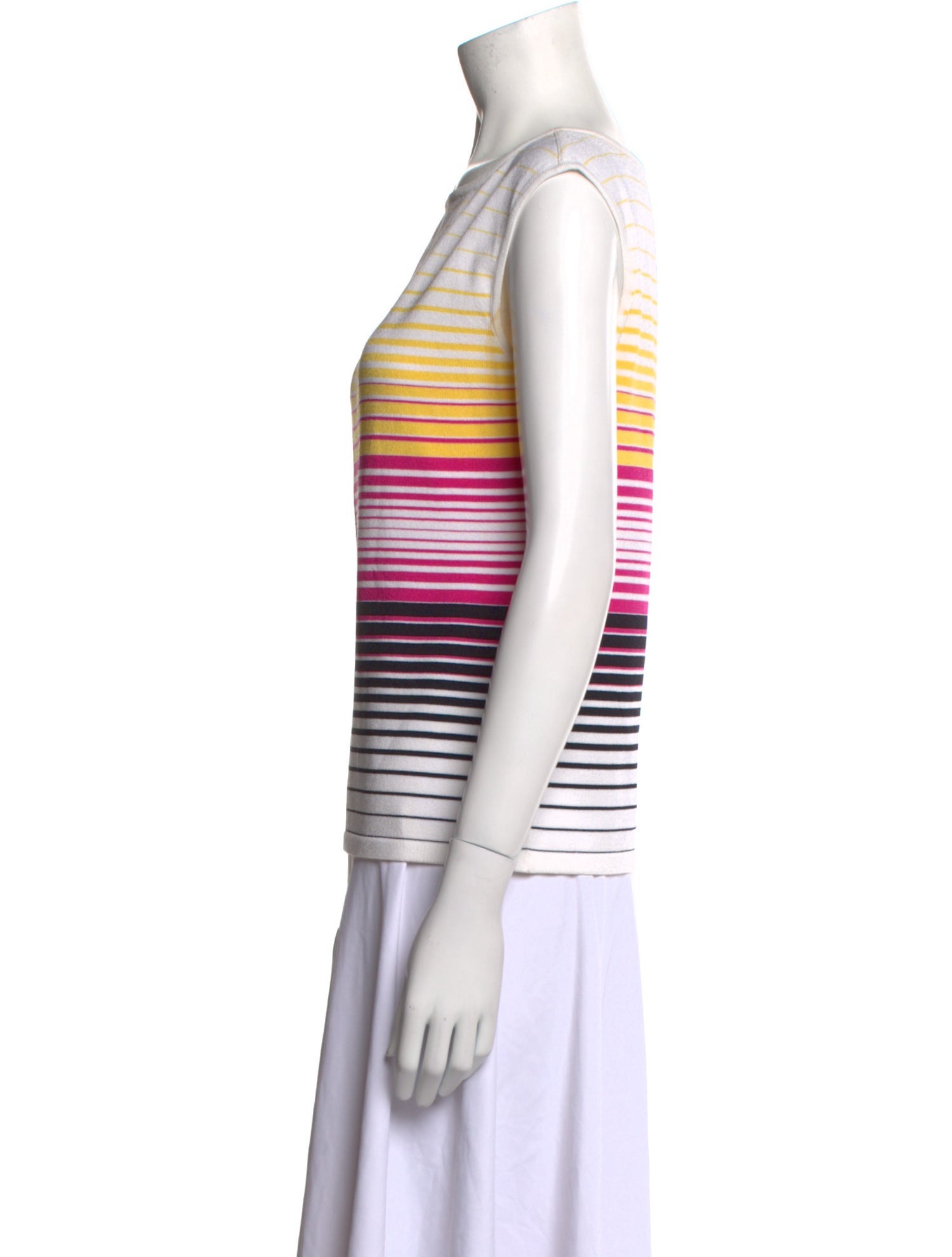 Escada Silk Striped Top