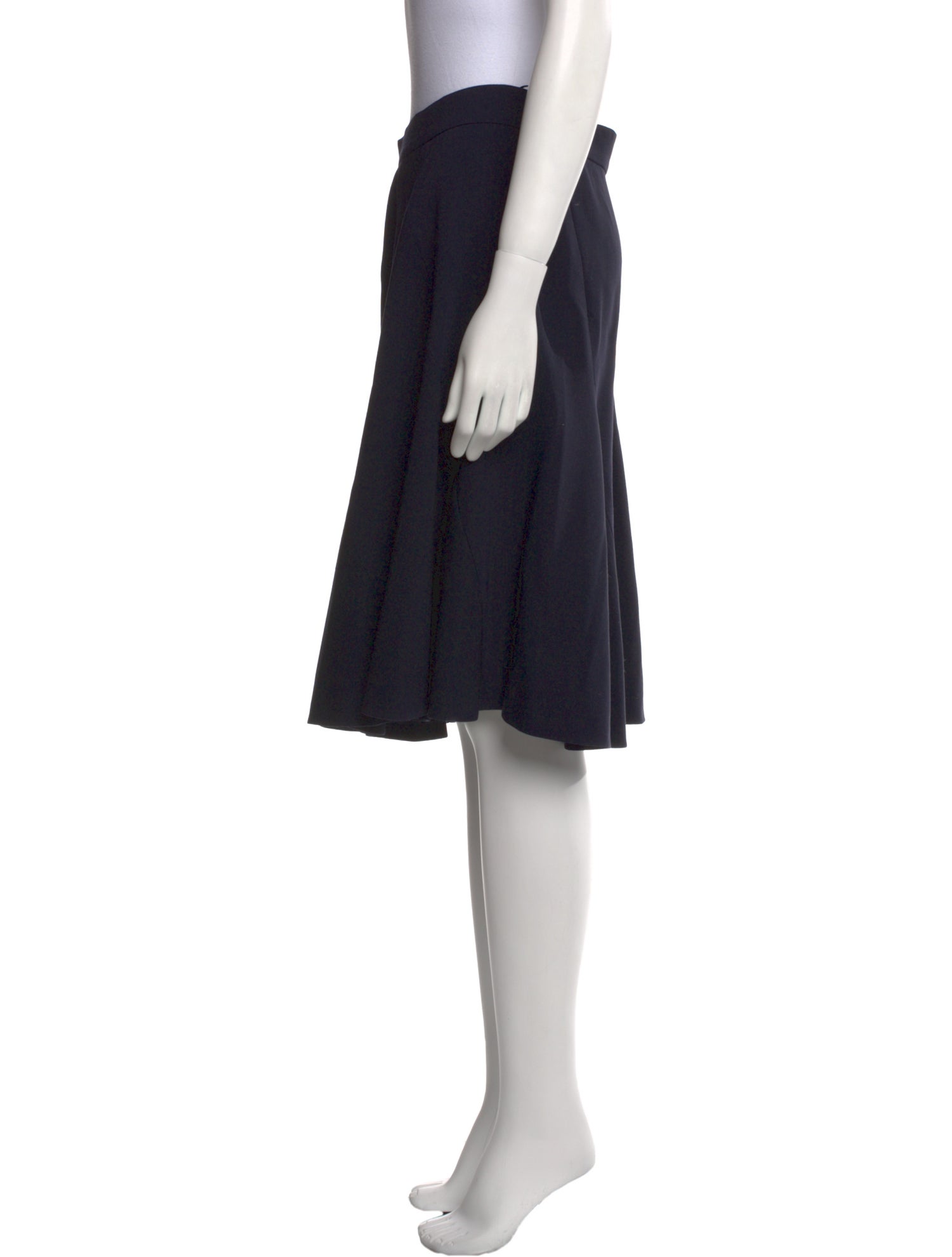 Escada Virgin Wool Knee-Length Skirt