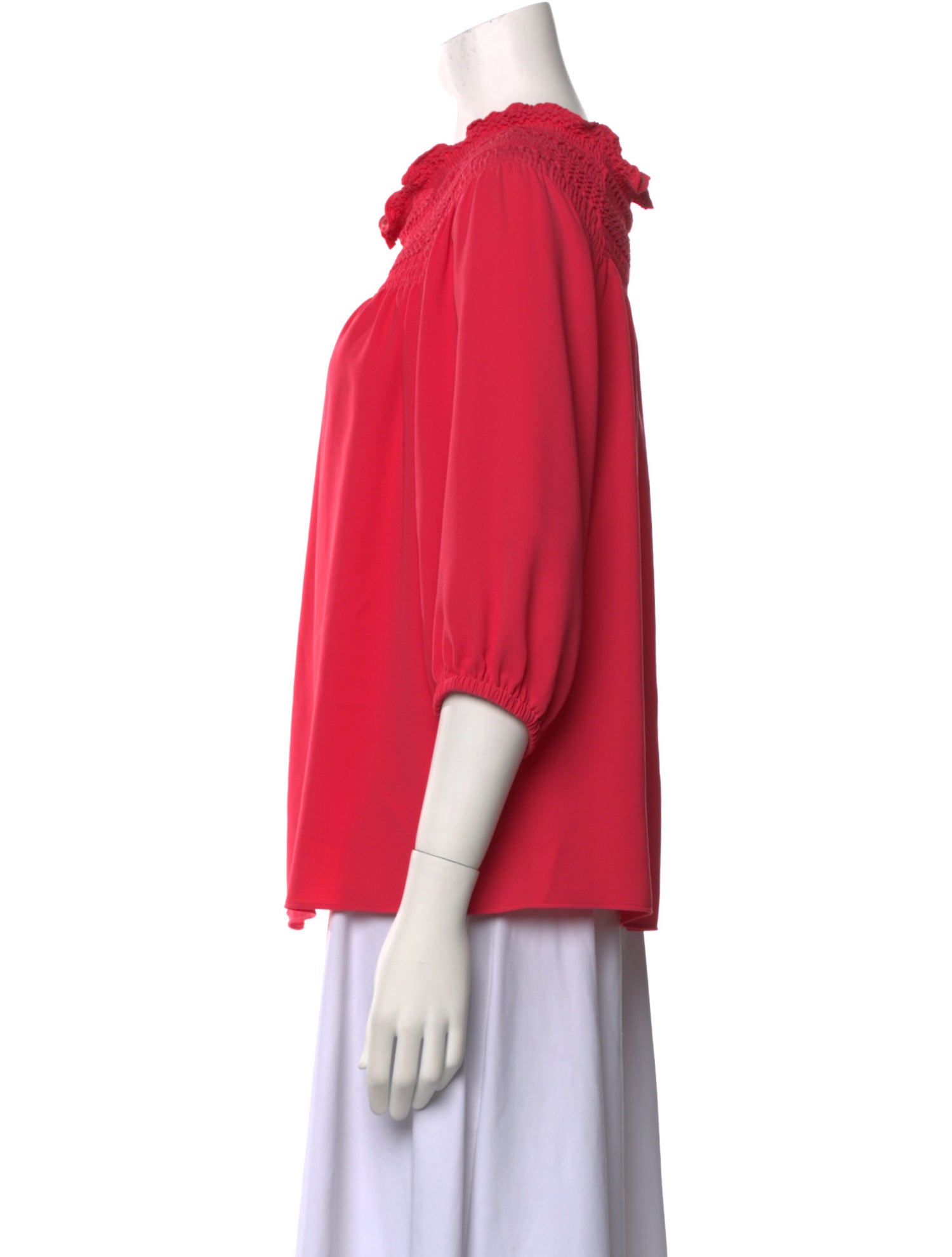 Escada Virgin Wool Cowl Neck Blouse