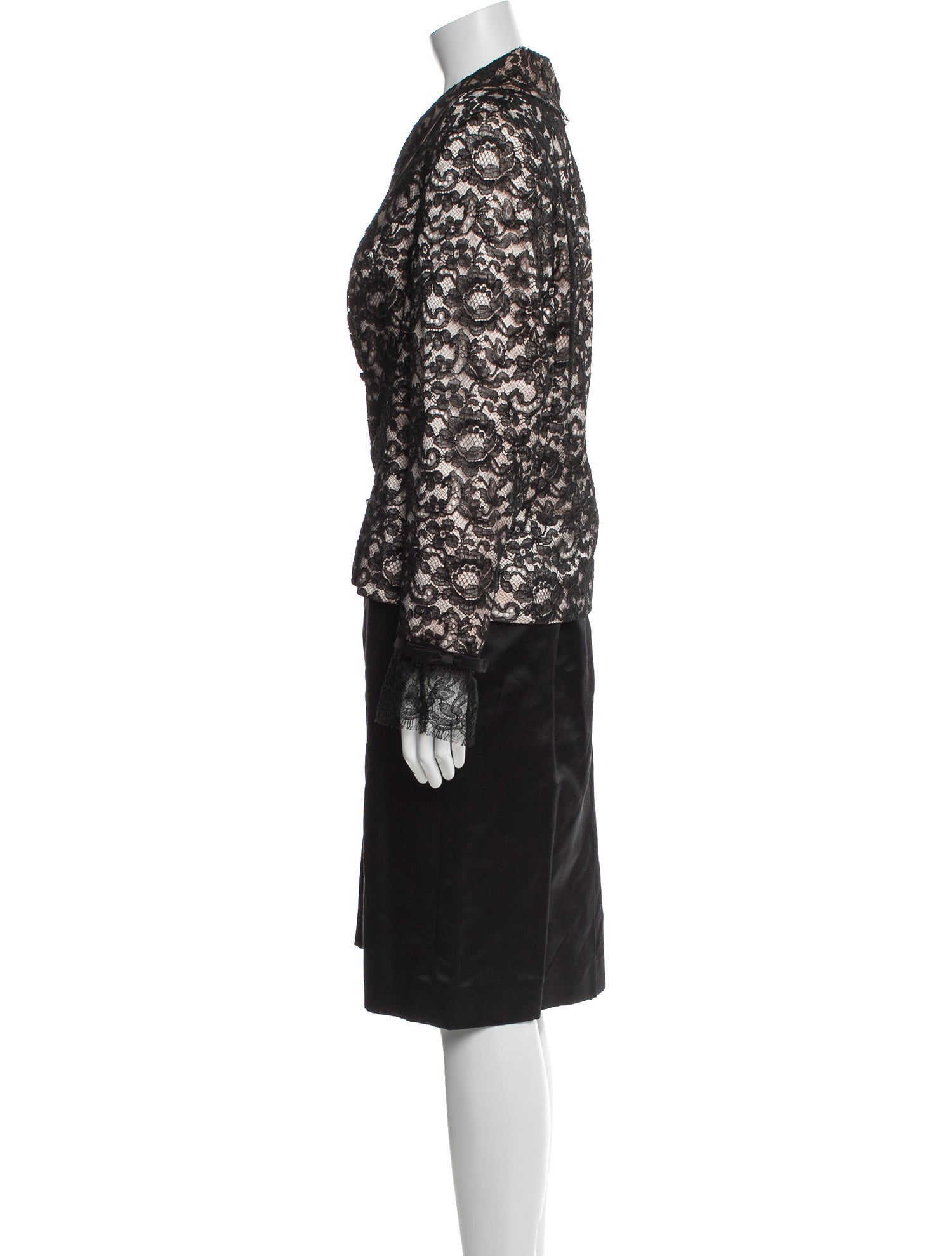 Escada Vintage Silk Skirt Suit