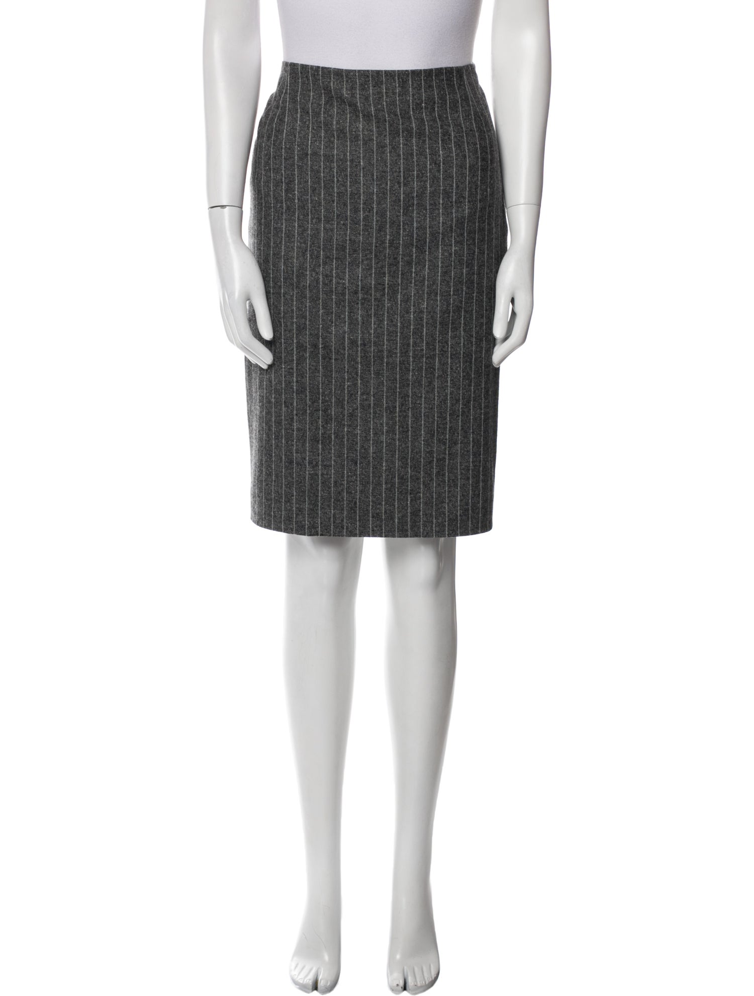 Escada Virgin Wool Knee-Length Skirt
