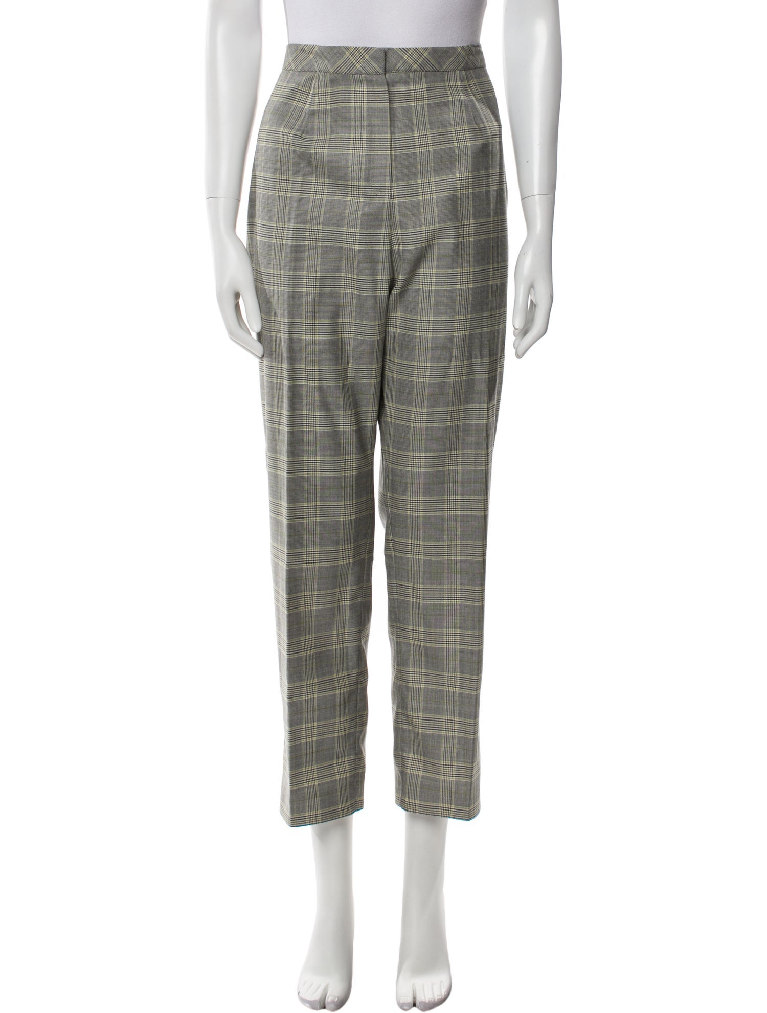 Escada Wool Straight Leg Pants