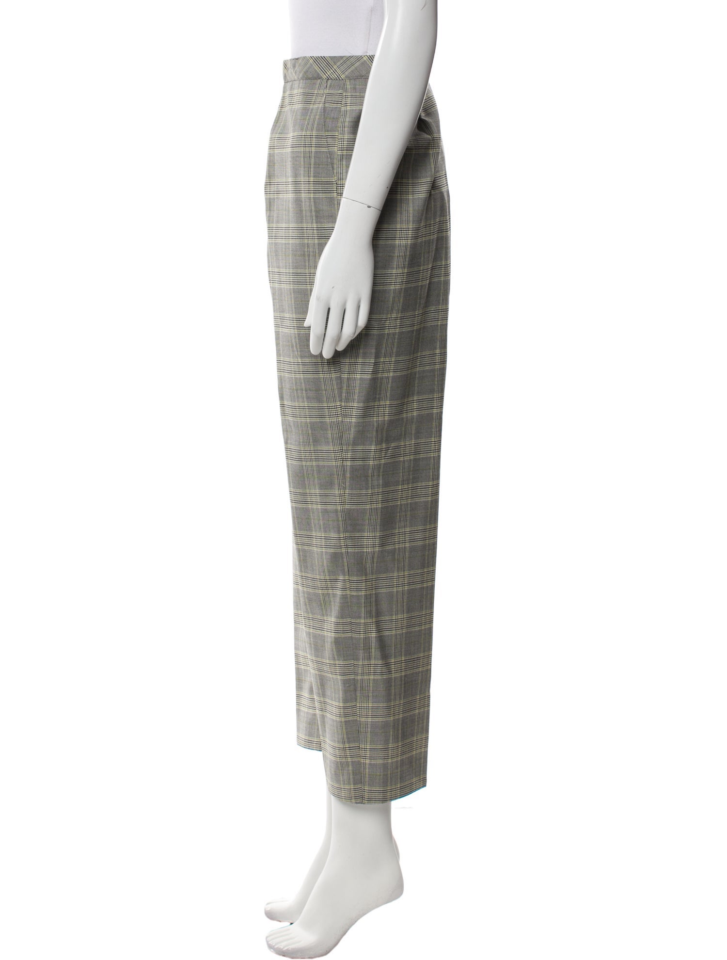 Escada Wool Straight Leg Pants