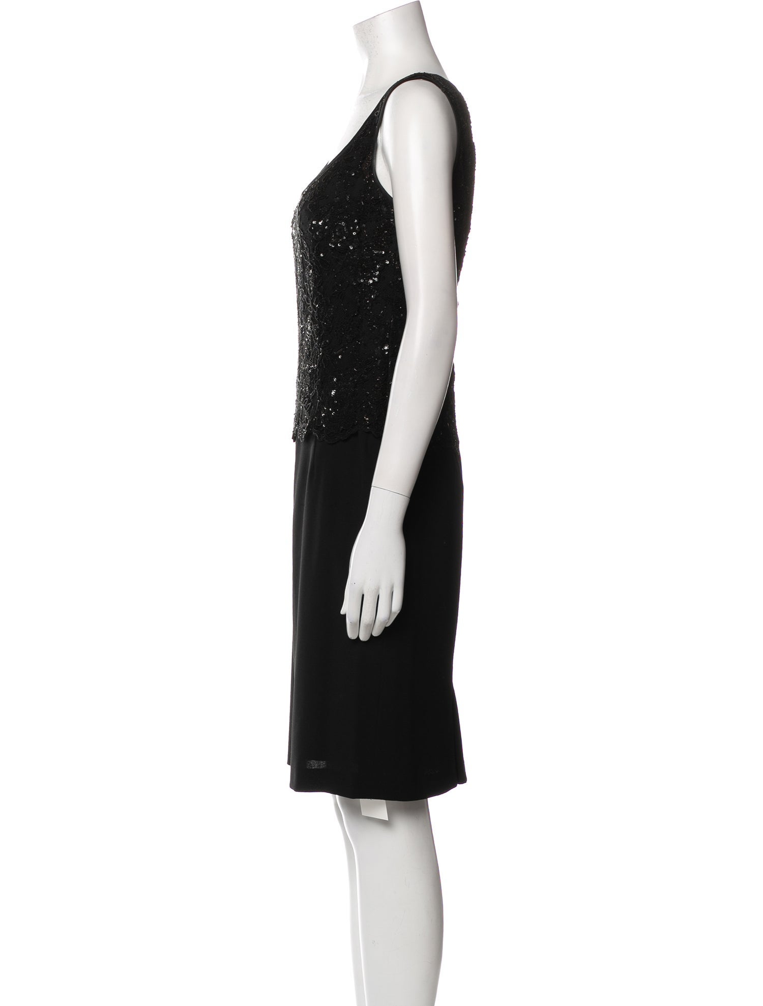 Escada Virgin Wool Knee-Length Dress