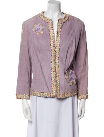 Escada Jackets Suede Jacket Us14, De44 | XL