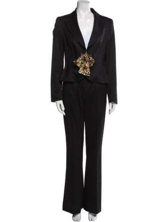 Escada Virgin Wool Pantsuit