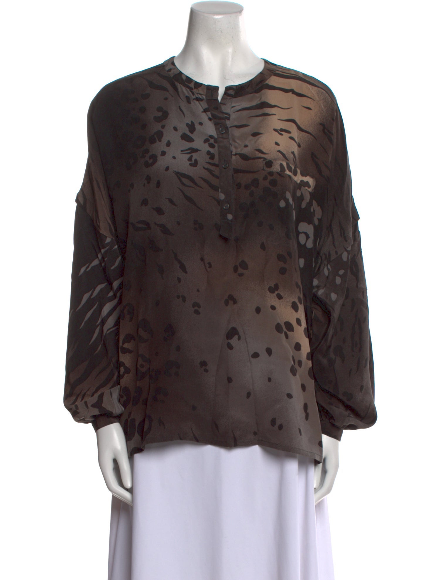 Escada Silk Printed Blouse