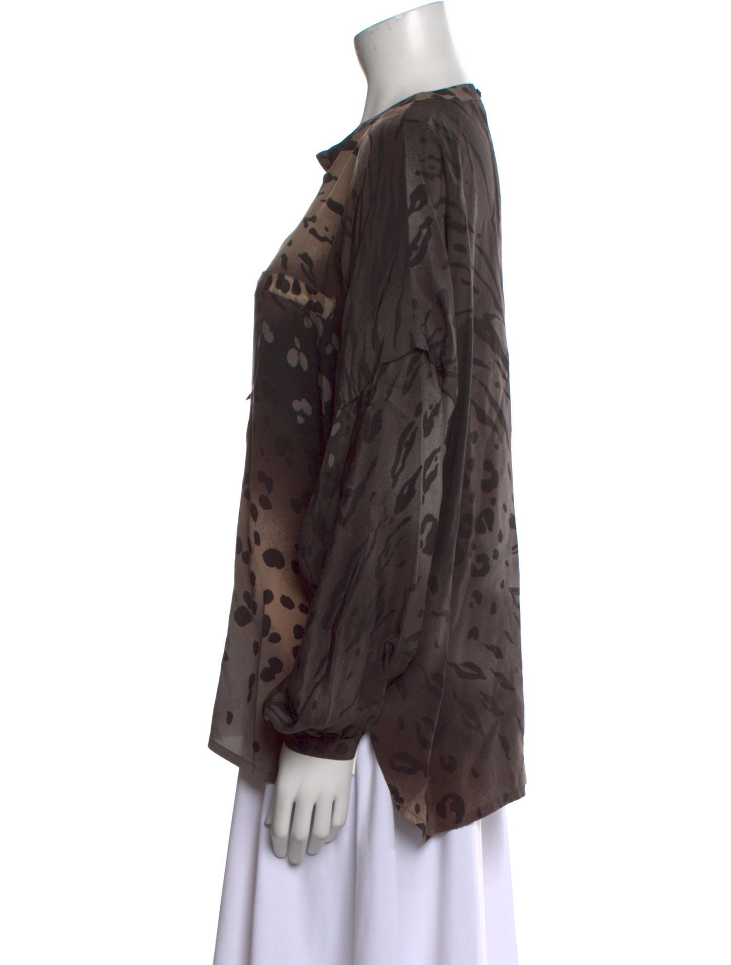 Escada Silk Printed Blouse