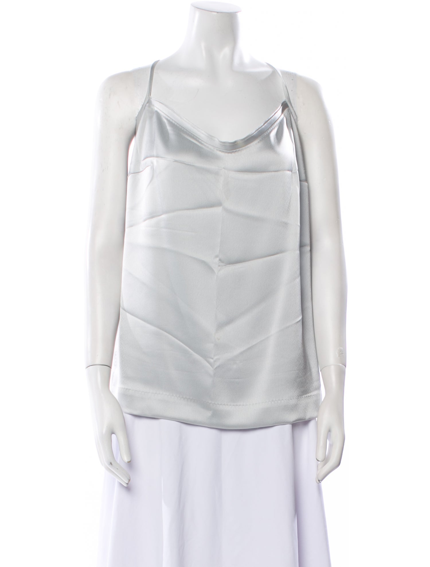 Escada Cowl Neck Sleeveless Top