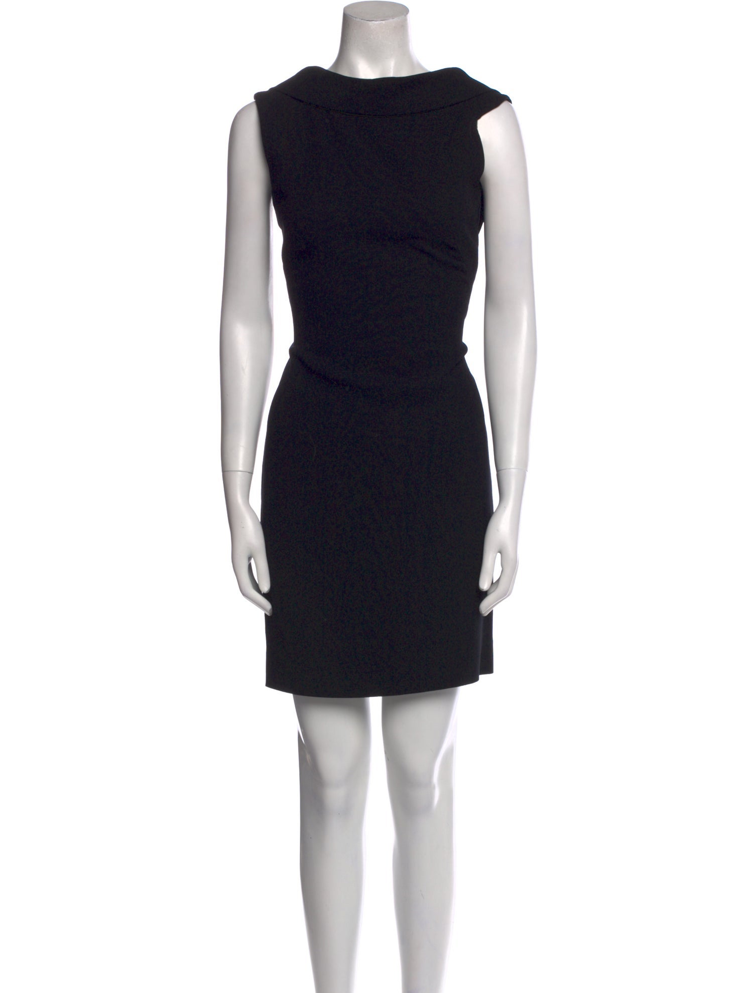 Escada Scoop Neck Mini Dress