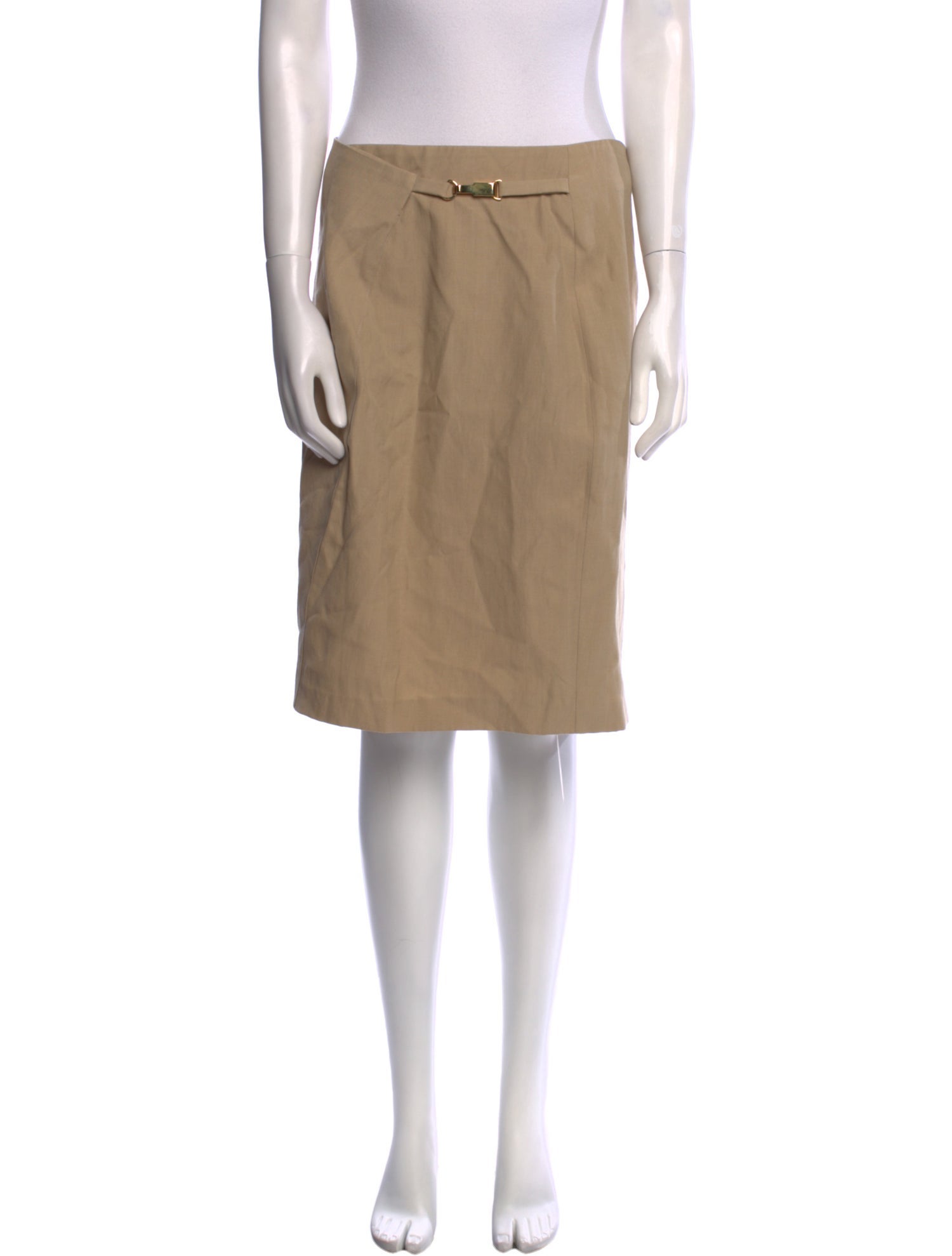 Escada Virgin Wool Knee-Length Skirt