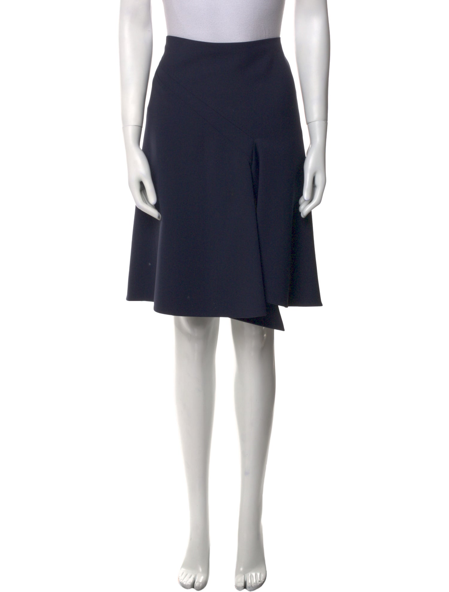 Escada Virgin Wool Knee-Length Skirt