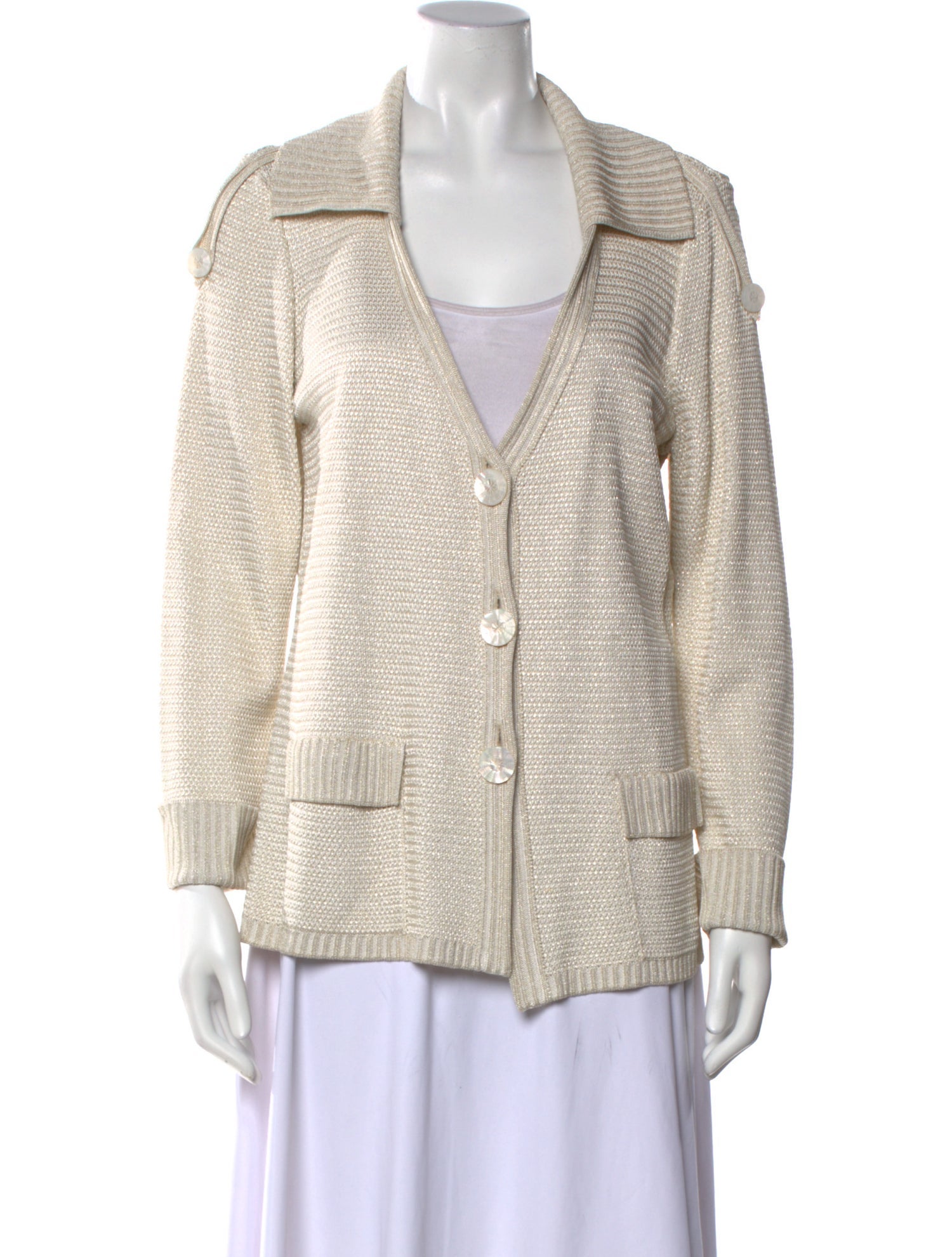 Escada V-Neck Sweater