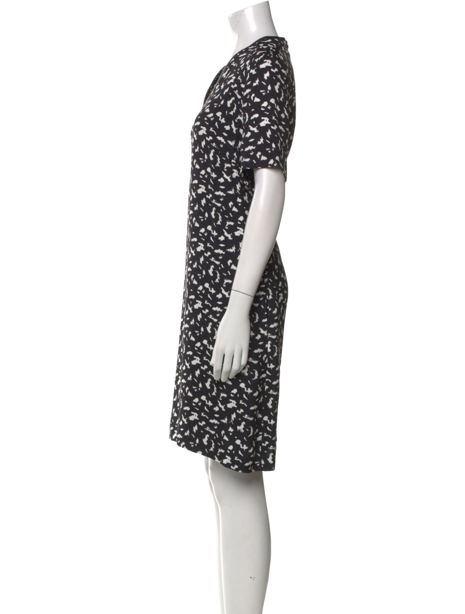 Escada Printed Knee-Length Dress