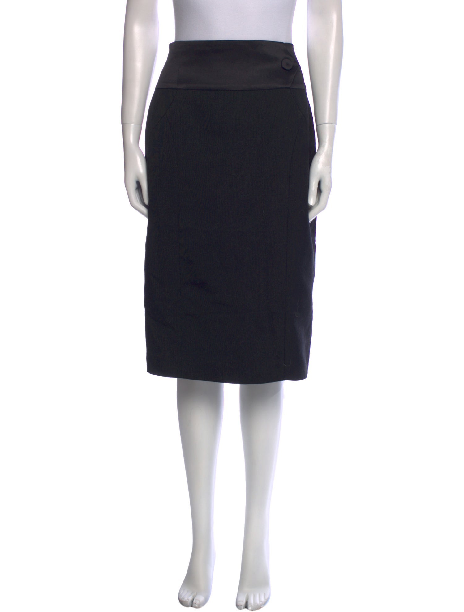 Escada Wool Knee-Length Skirt