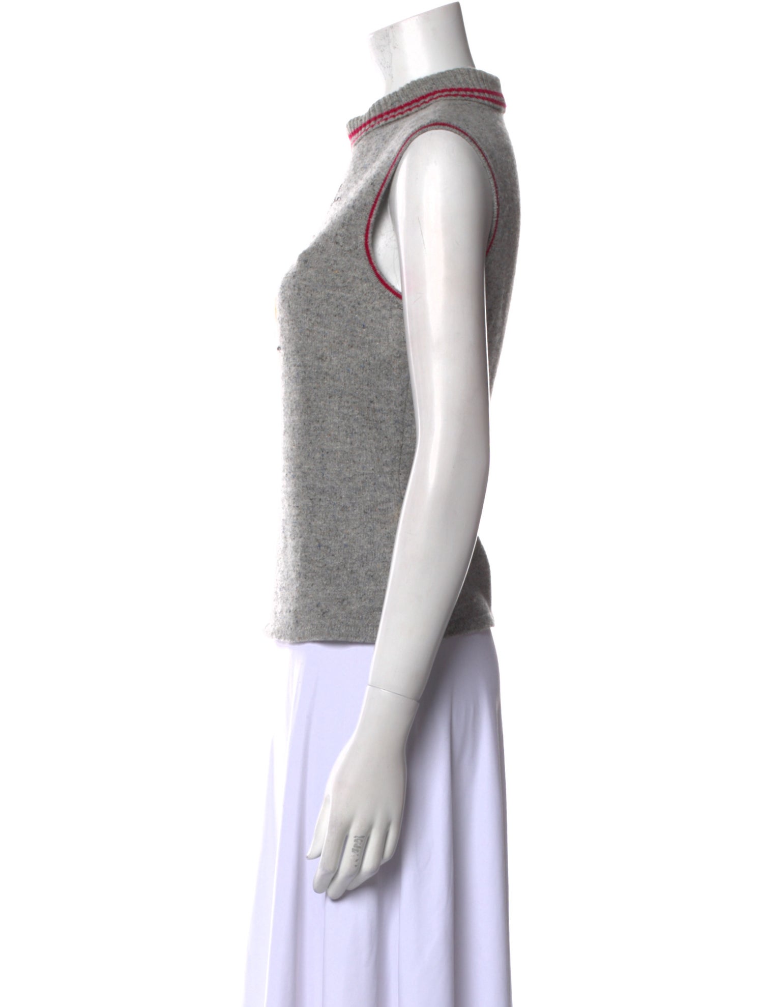 Escada Wool Graphic Print Sweater