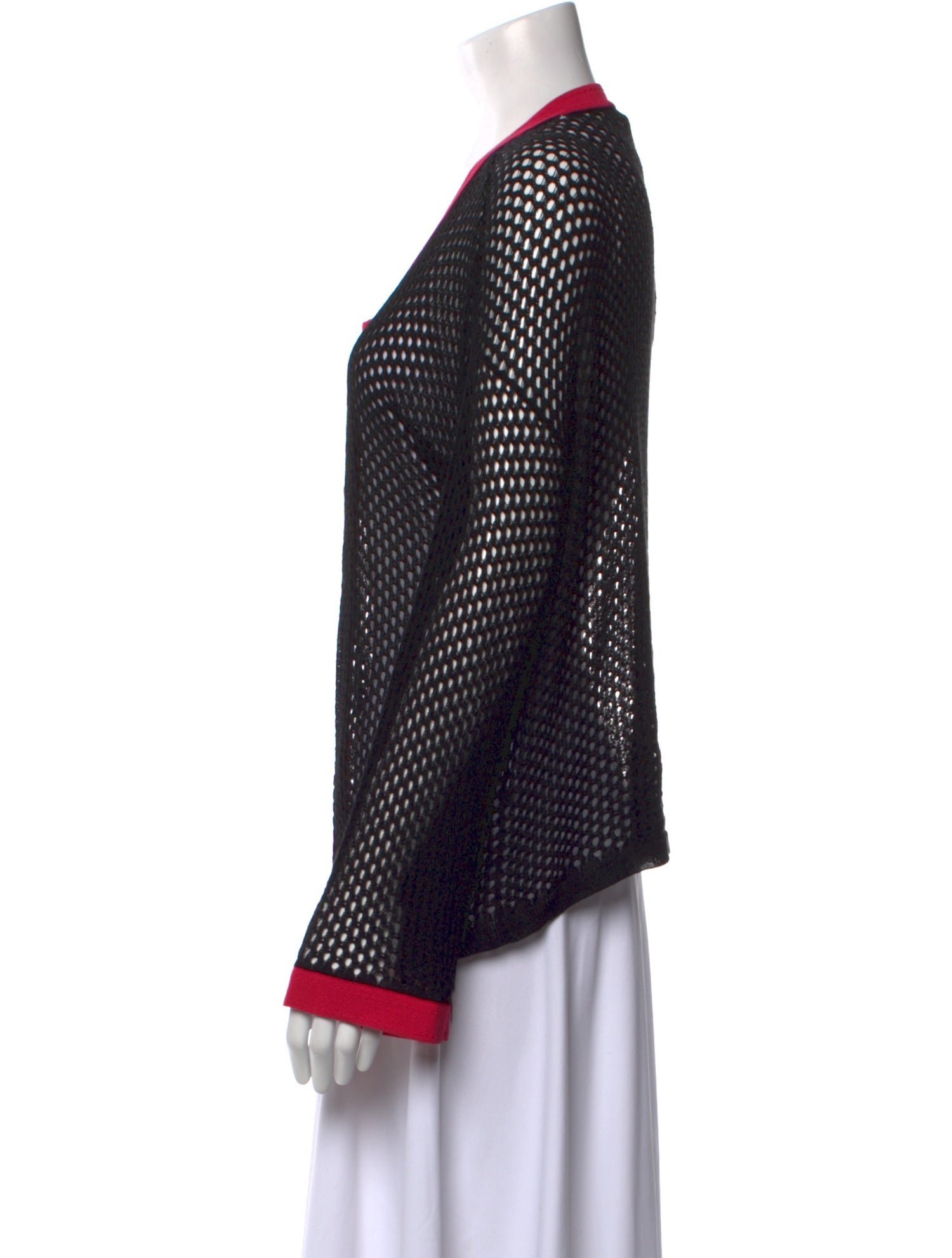 Escada Printed Scoop Neck Sweater