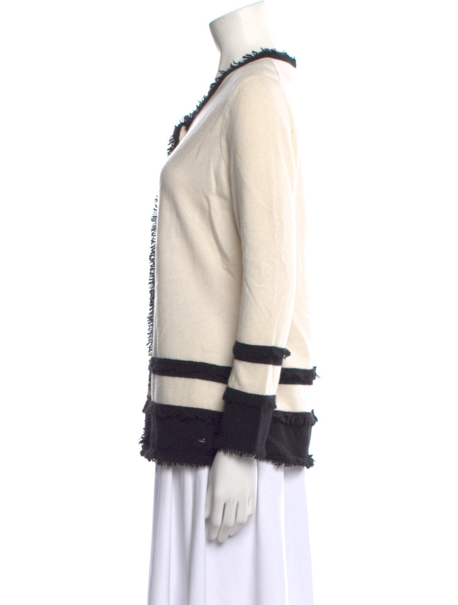 Escada Striped Crew Neck Sweater