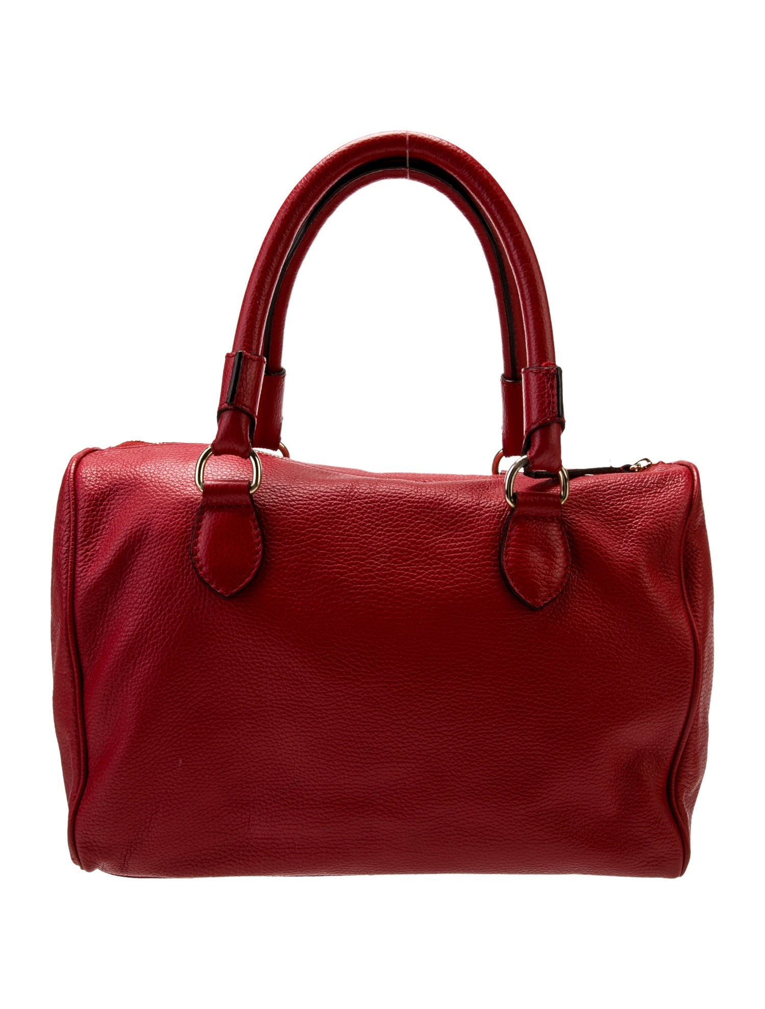Escada Leather Top Handle Bag