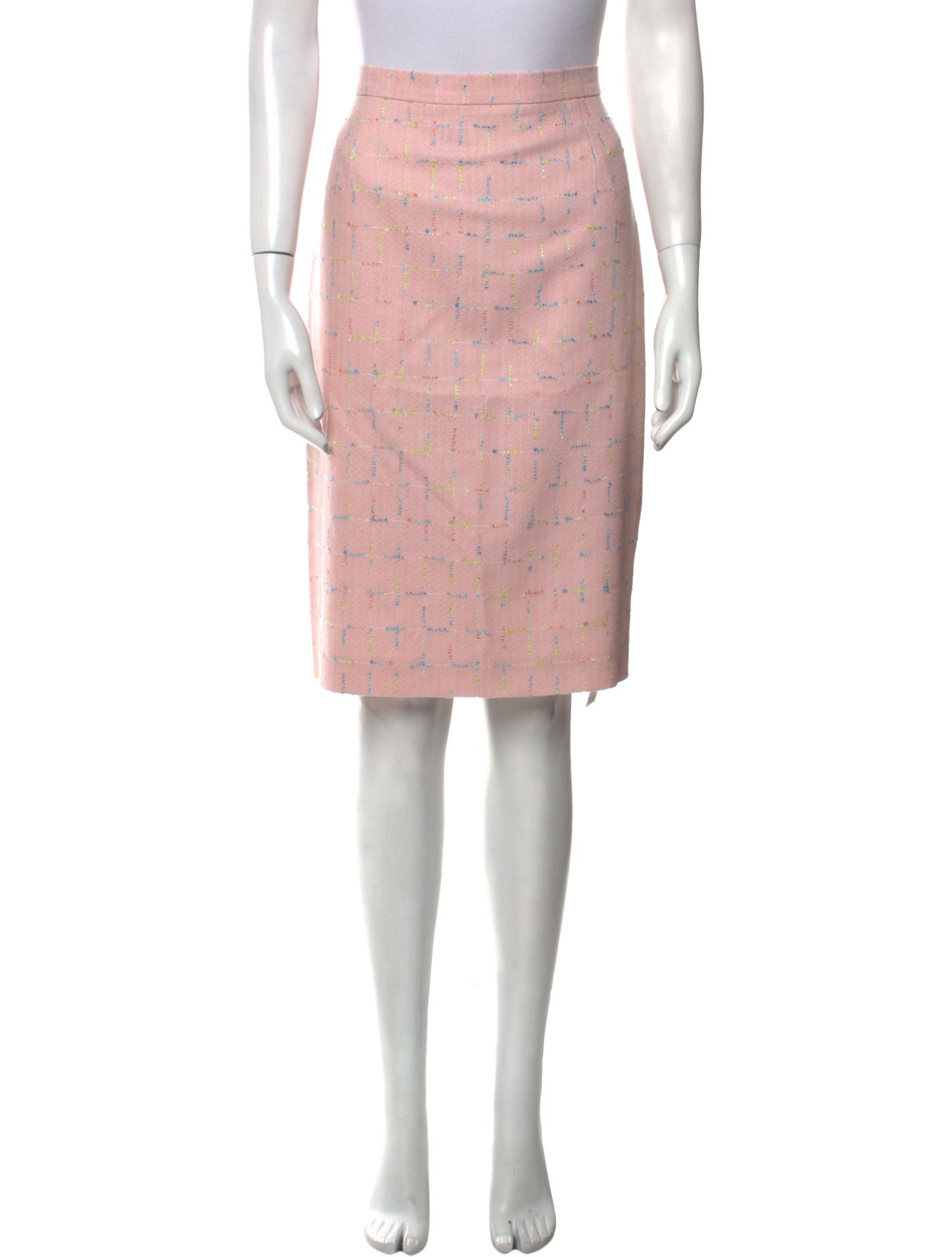 Escada Virgin Wool Knee-Length Skirt