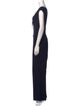 Escada V-Neck Jumpsuit