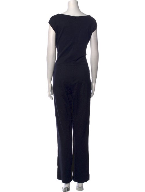 Escada V-Neck Jumpsuit