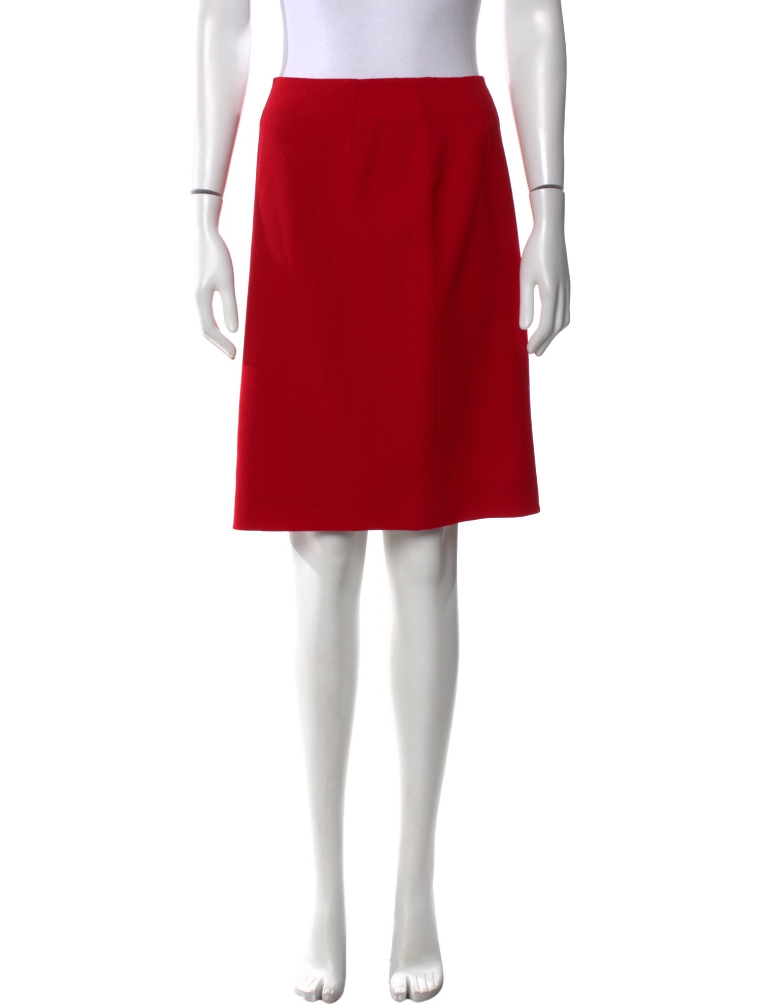 Escada Wool Knee-Length Skirt