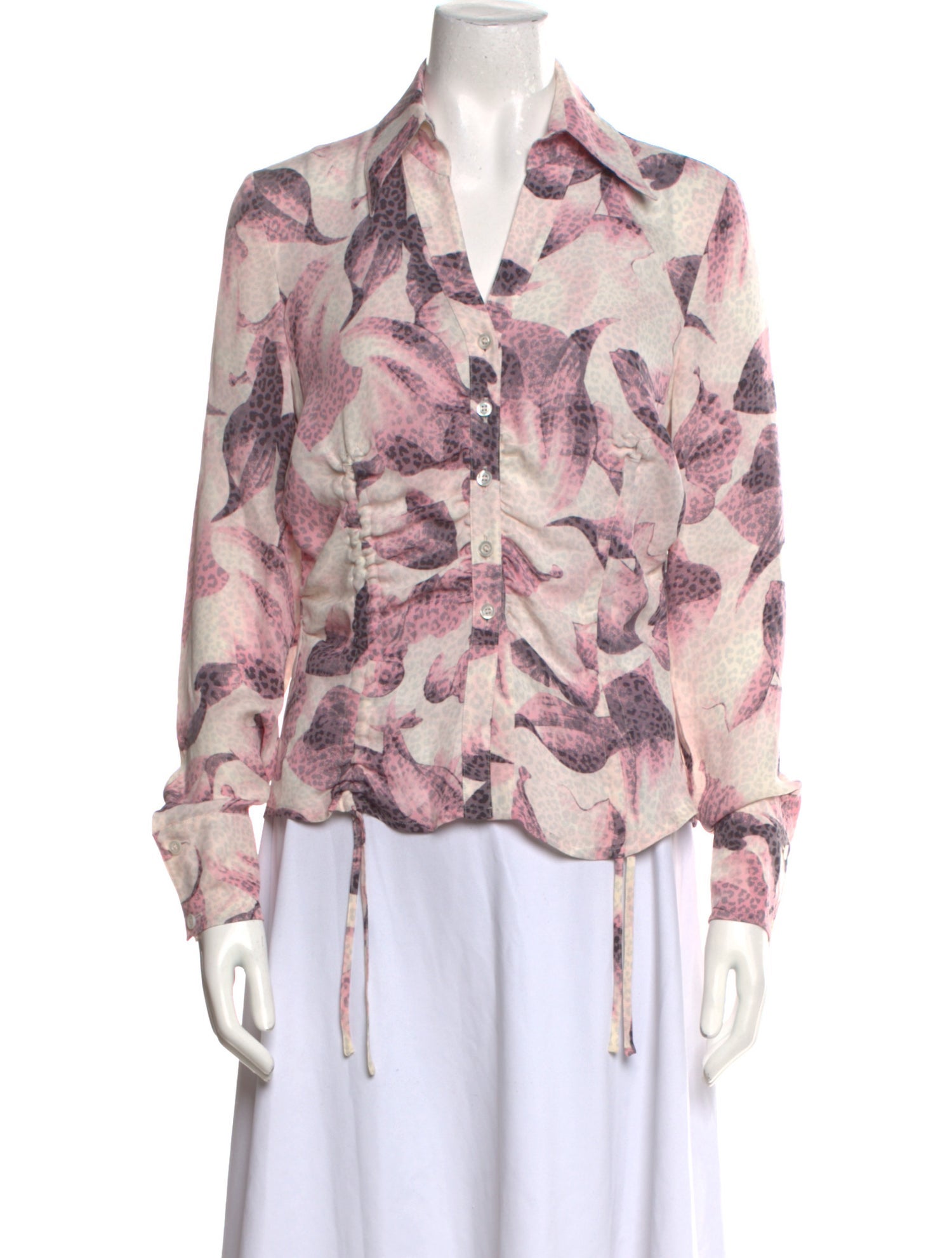 Escada Silk Printed Blouse