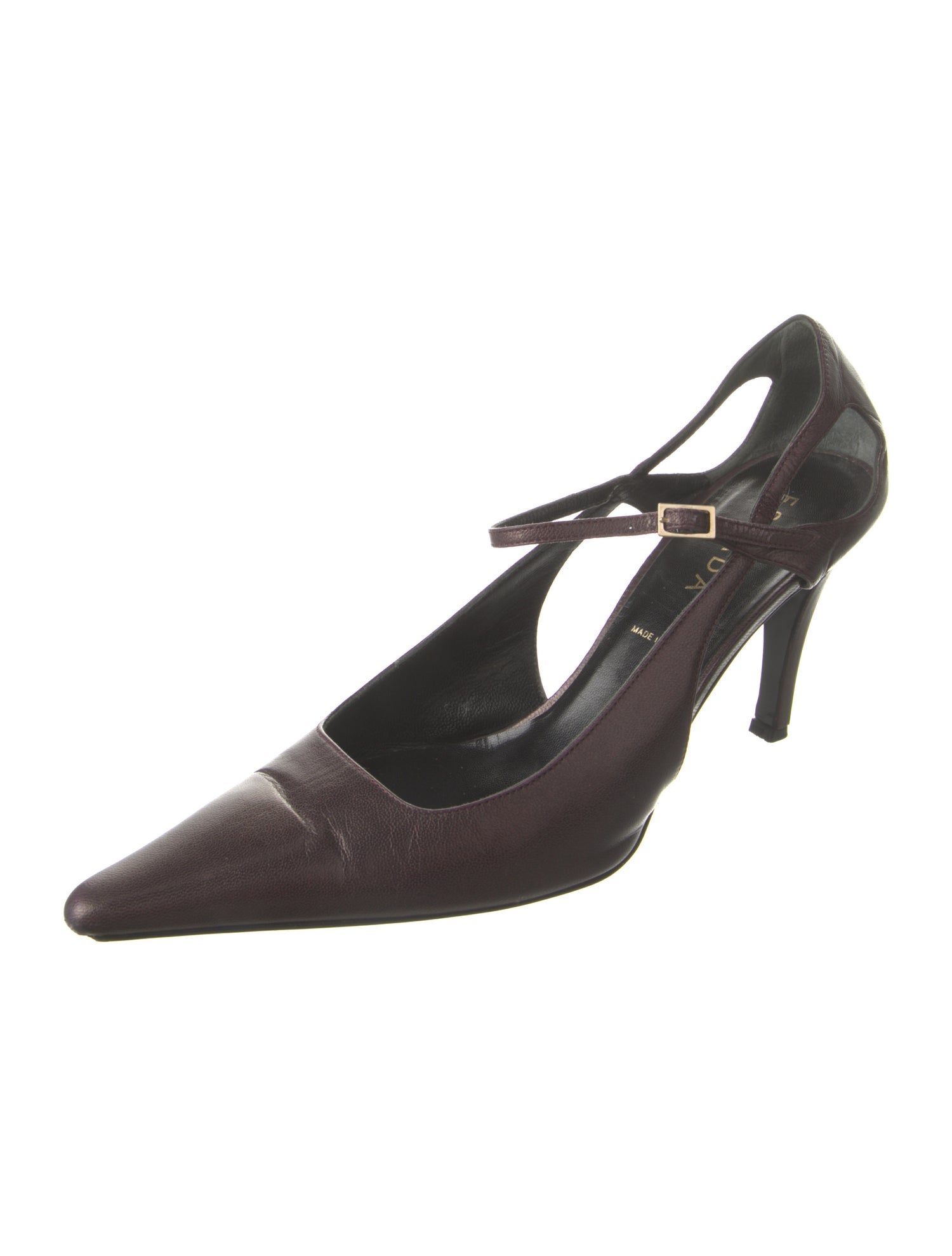 Escada Leather Slingback Pumps