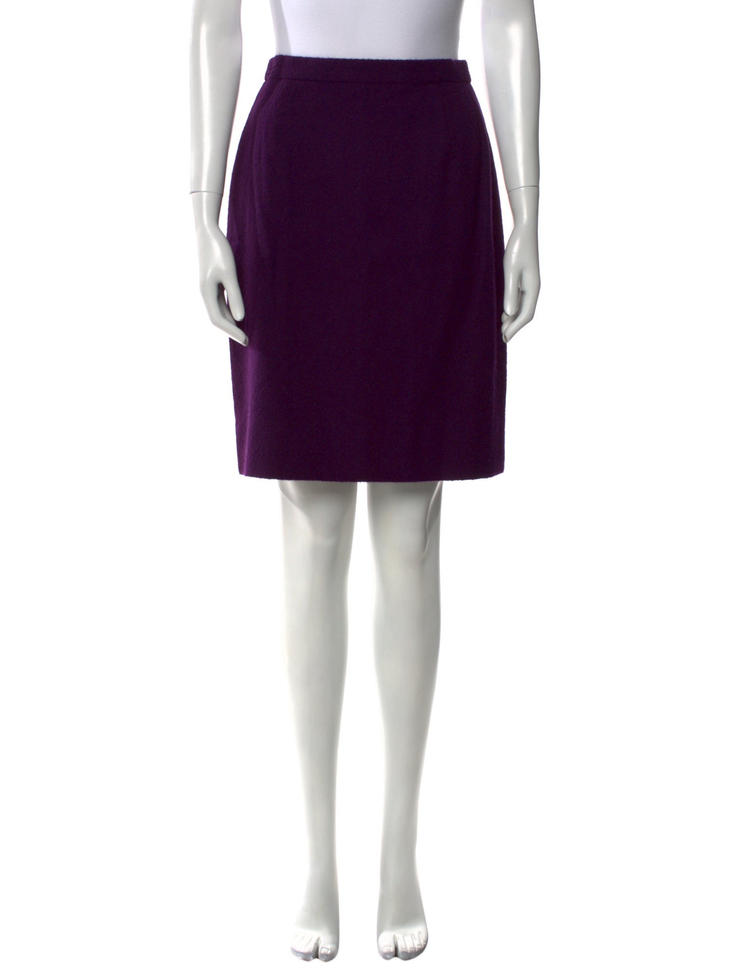Escada Virgin Wool Knee-Length Skirt