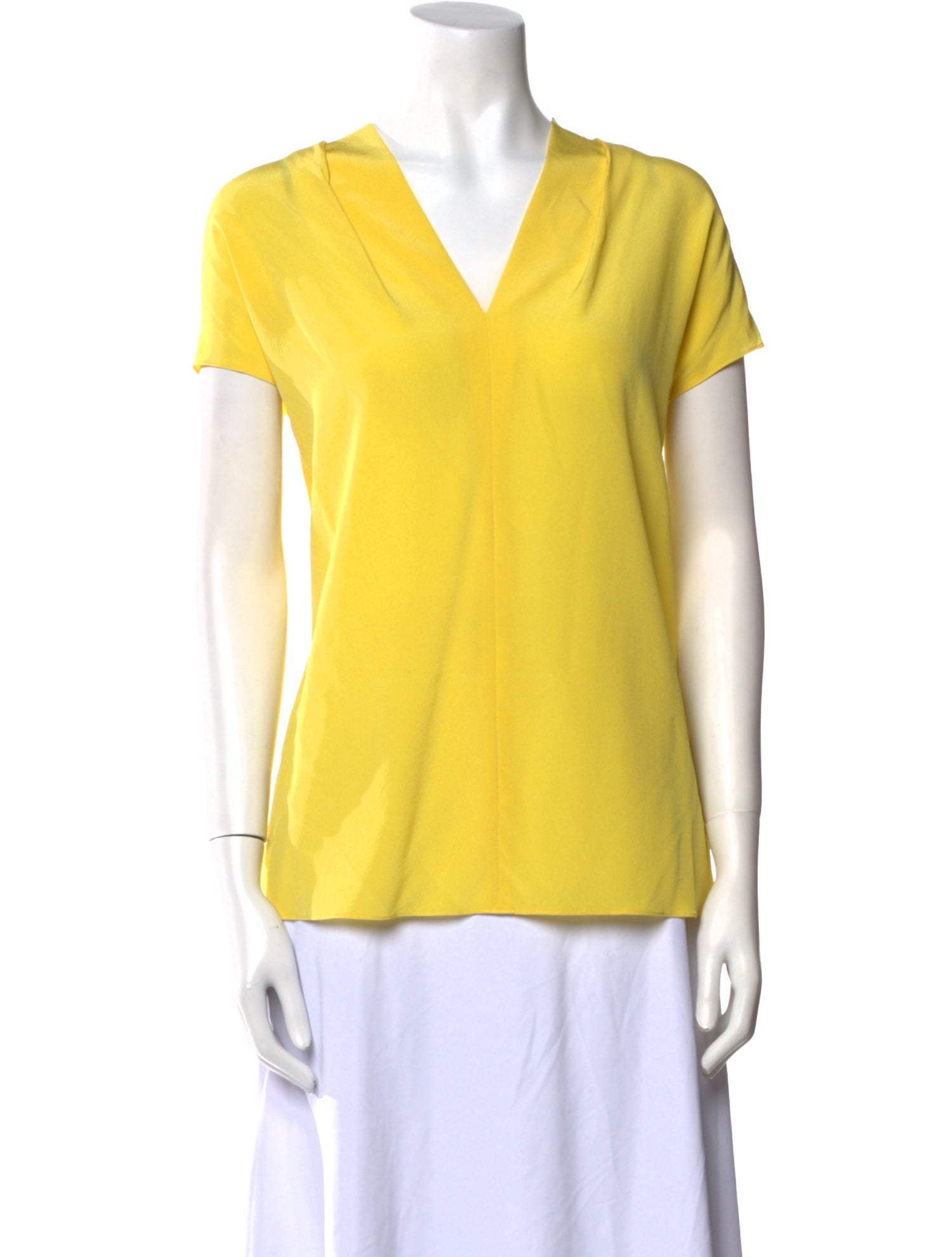 Escada Silk V-Neck Polo